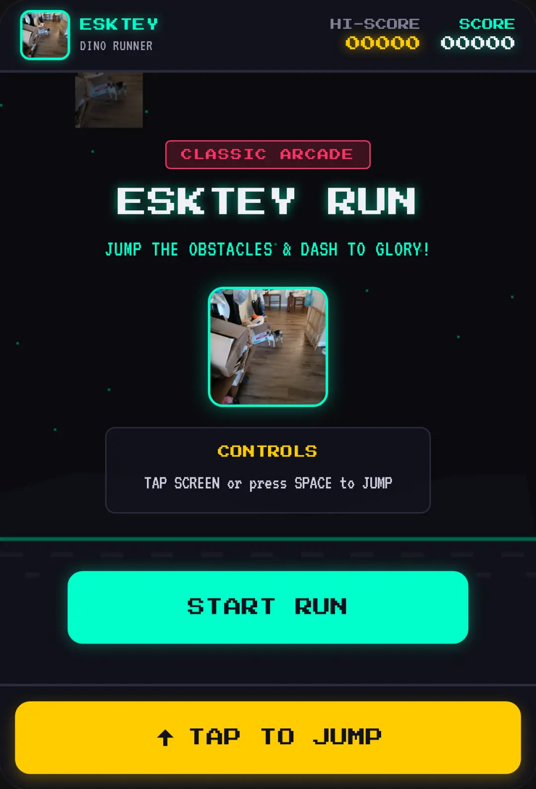 Esktey Dino Runner cover