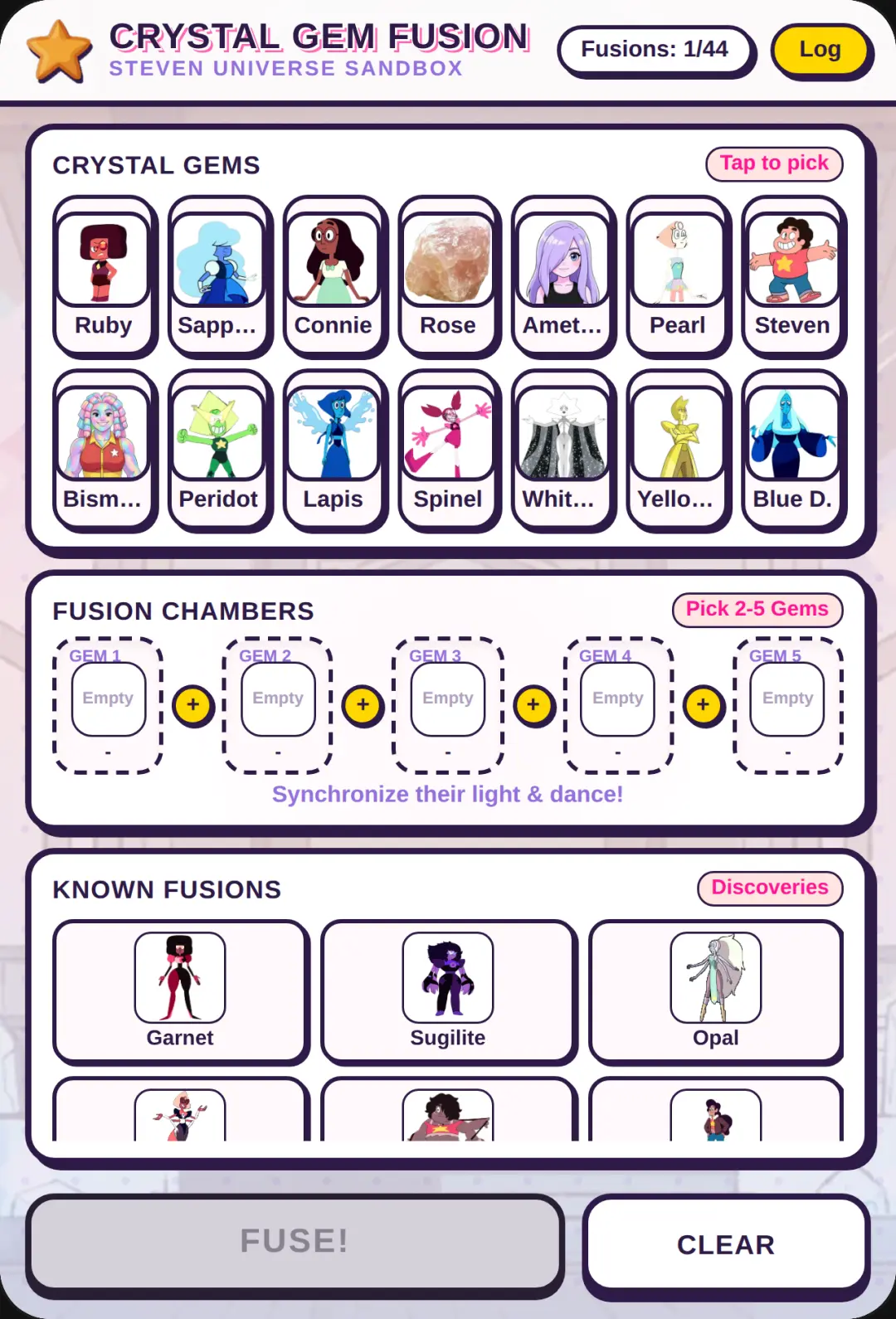 Steven Universe: Crystal Gem Fusion cover