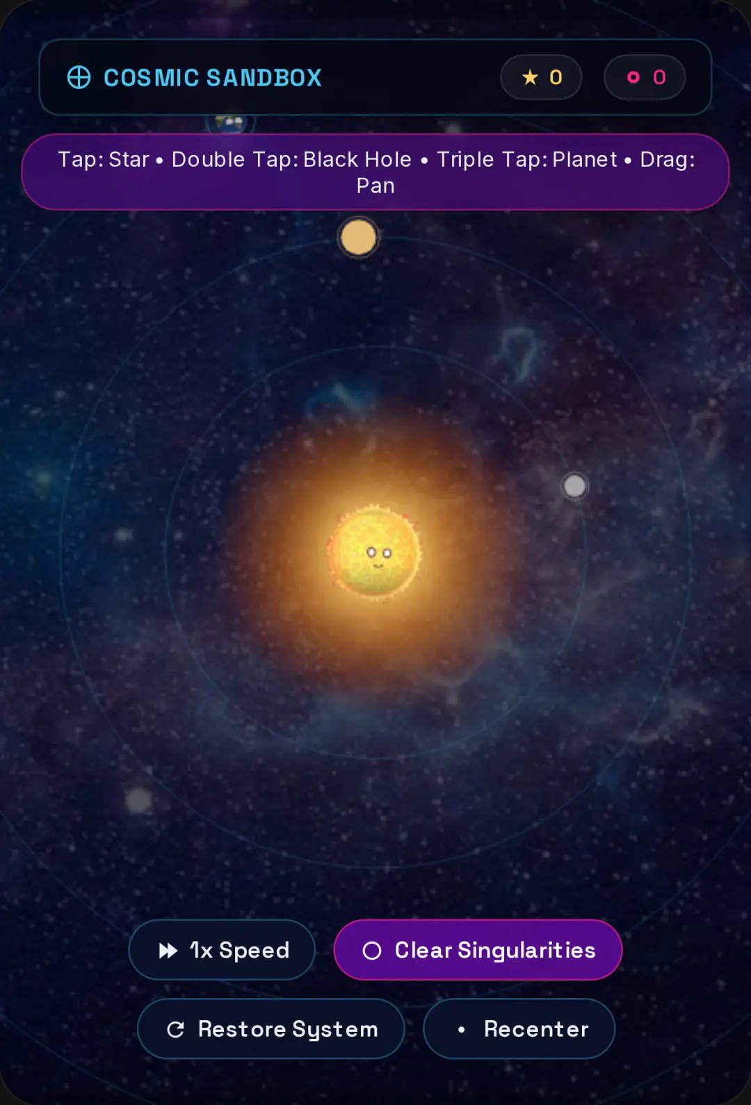 Cosmic Sandbox - Solar System & Singularities cover
