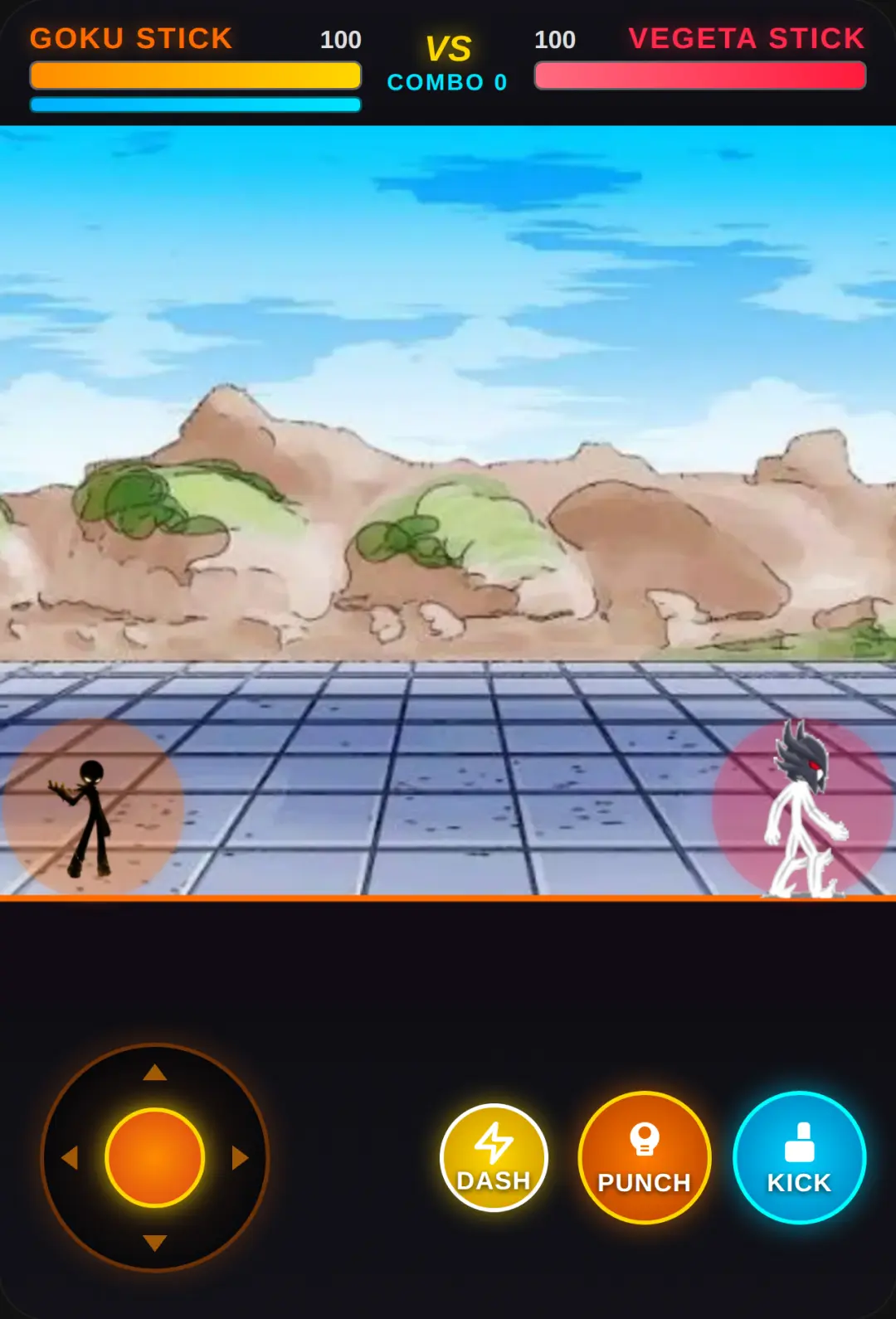 Dragon Ball Stickman Battle cover