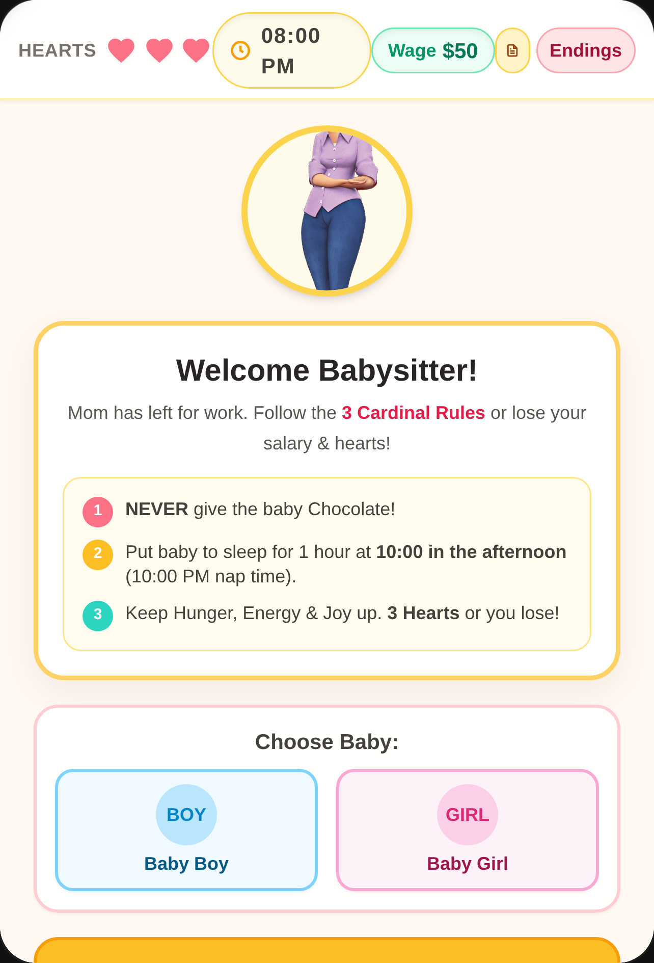 Baby Care: Mom's Rules cover