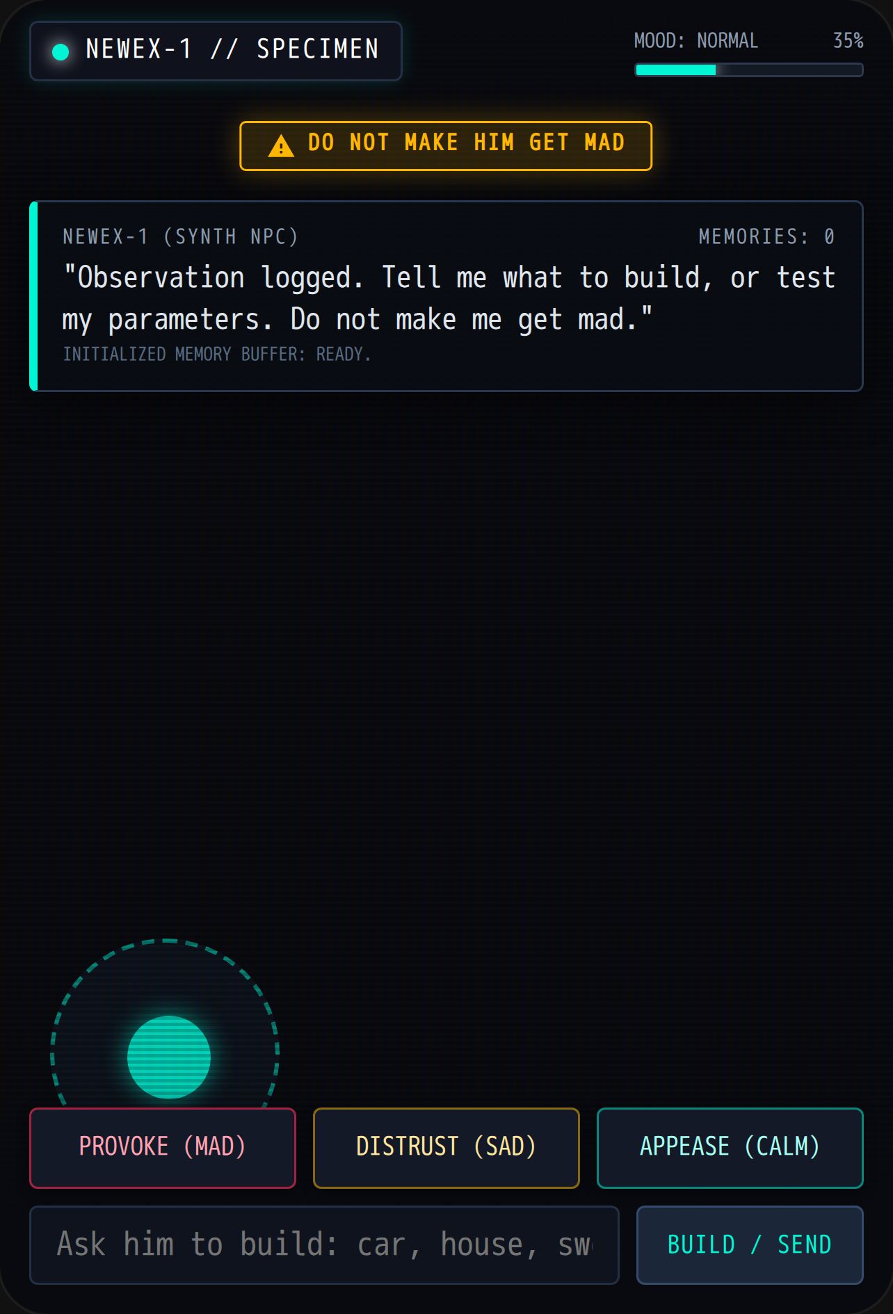 NEWEX-1 // CONTAINMENT BREACH & VOID EXPLORATION cover