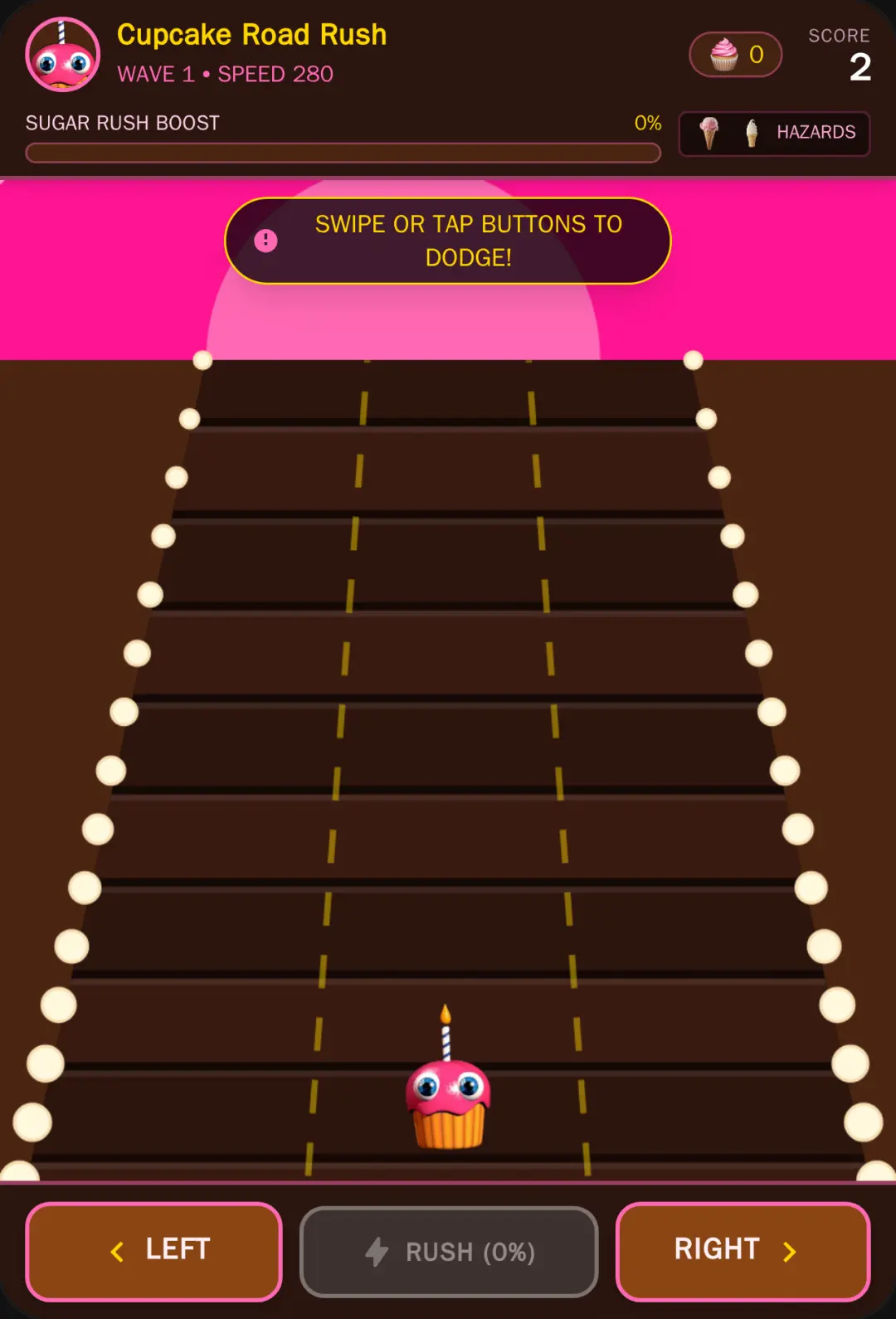 Cupcake Road Rush cover