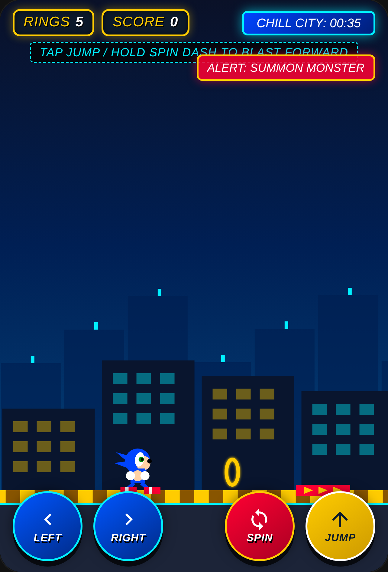 Sonic City: Monster Rush cover