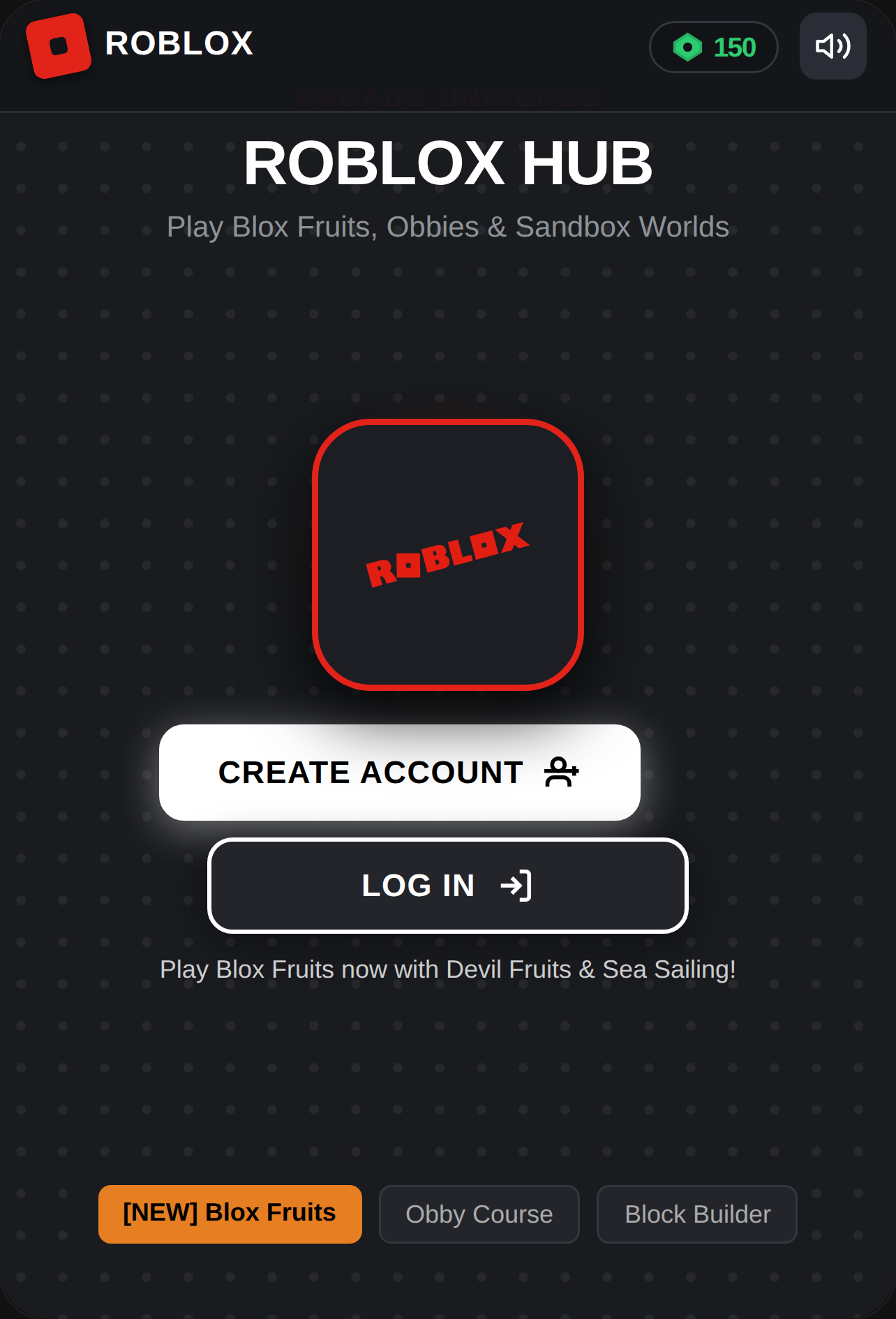 Roblox Experiences Hub - Blox Fruits cover