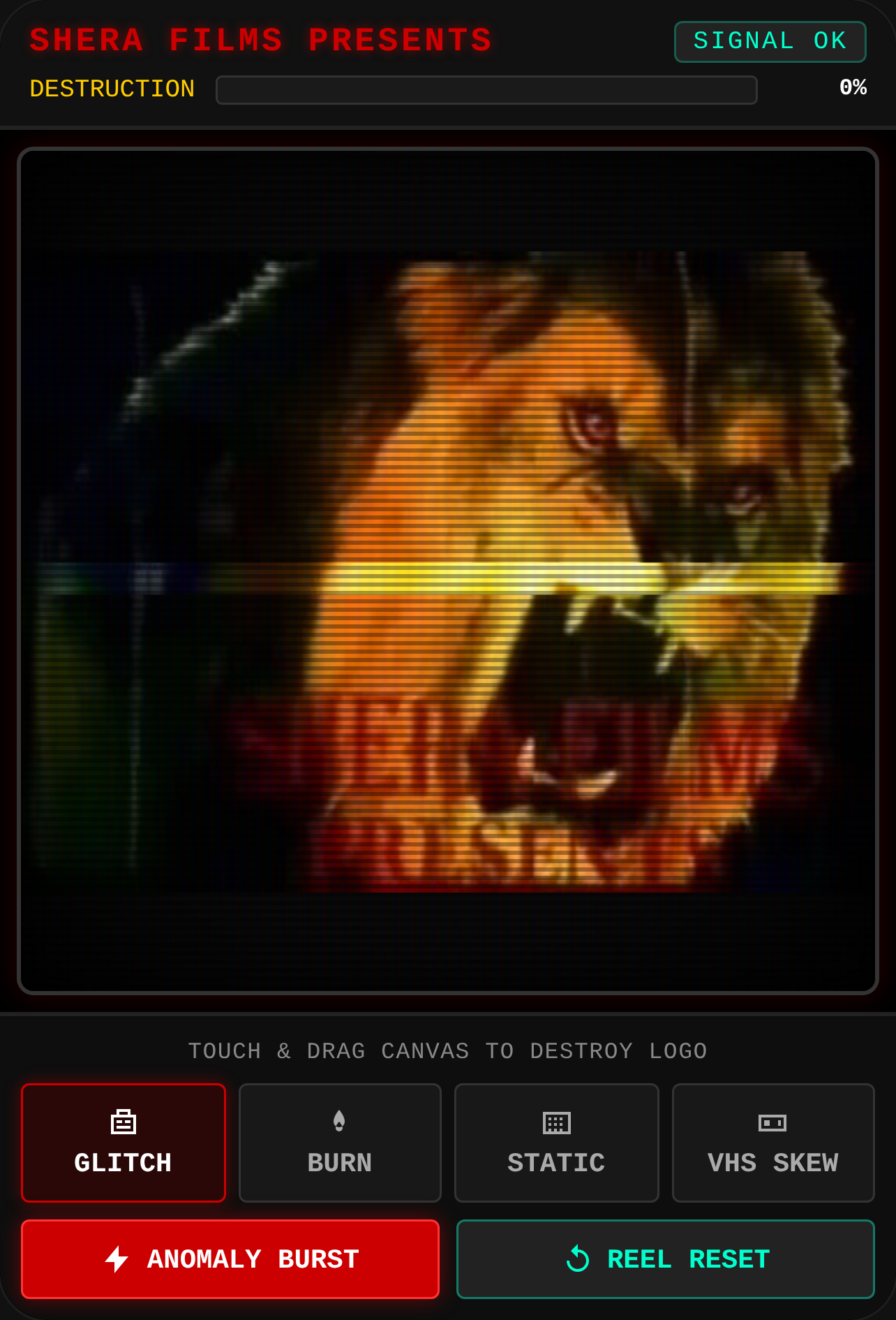 Shera Films Presents - Glitch Cinema cover