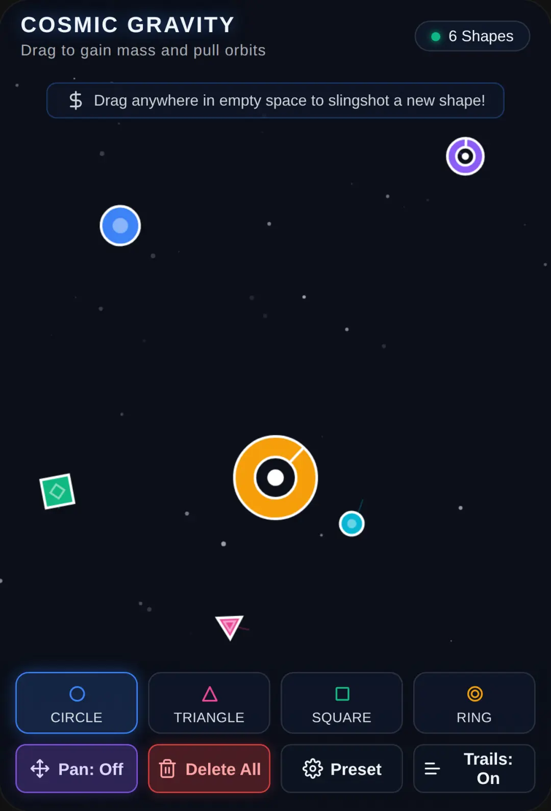 Cosmic Gravity - Geometric Space Sandbox cover