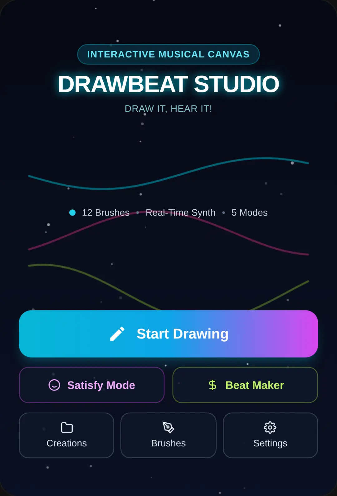DRAWBEAT STUDIO — DRAW IT, HEAR IT! cover