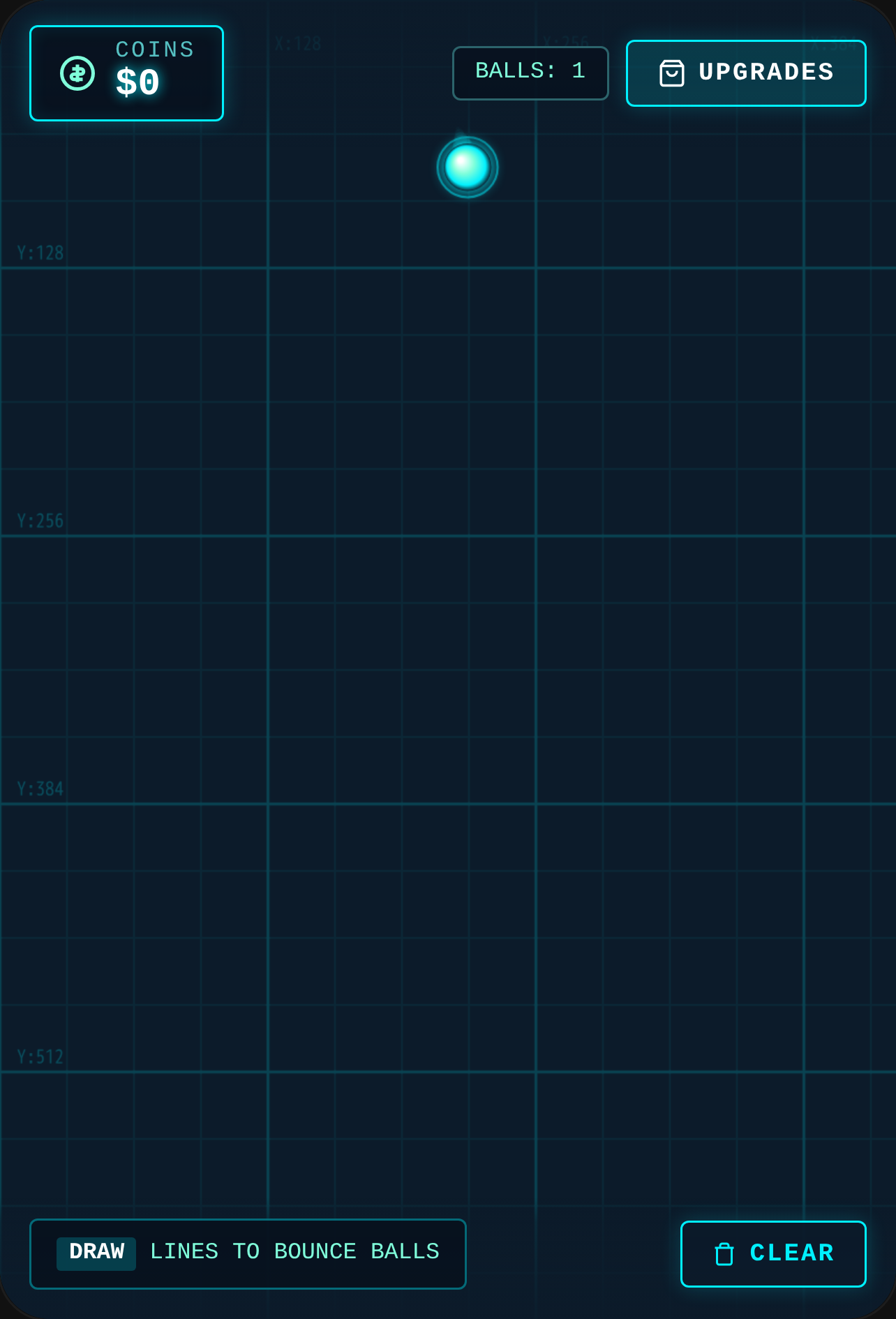 Blueprint Bounce - Line Drawing Money Sandbox cover