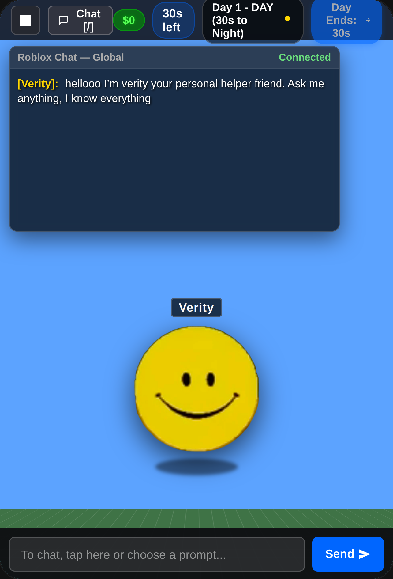 Verity - Roblox Chat Horror cover