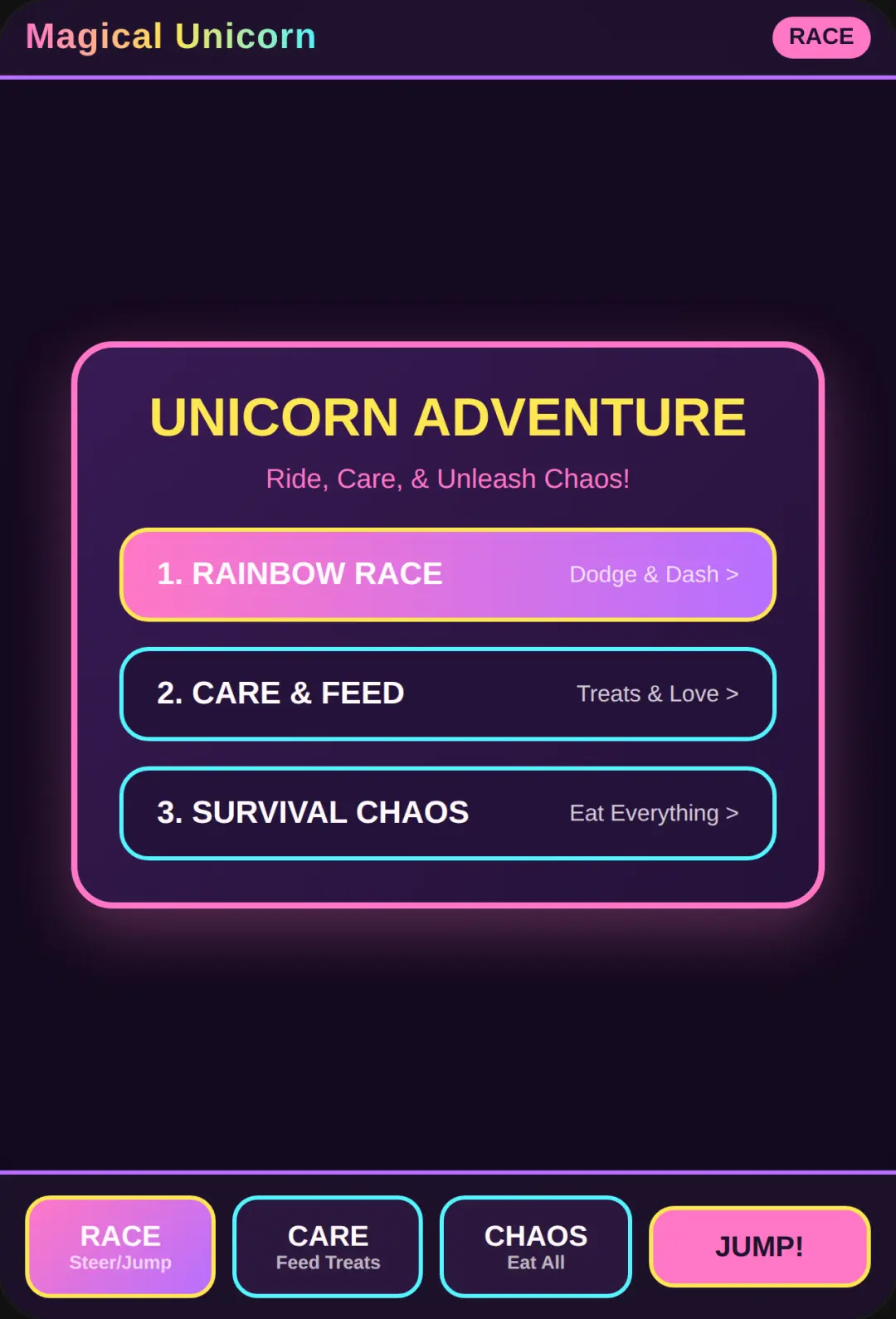 Magical Unicorn Chaos cover