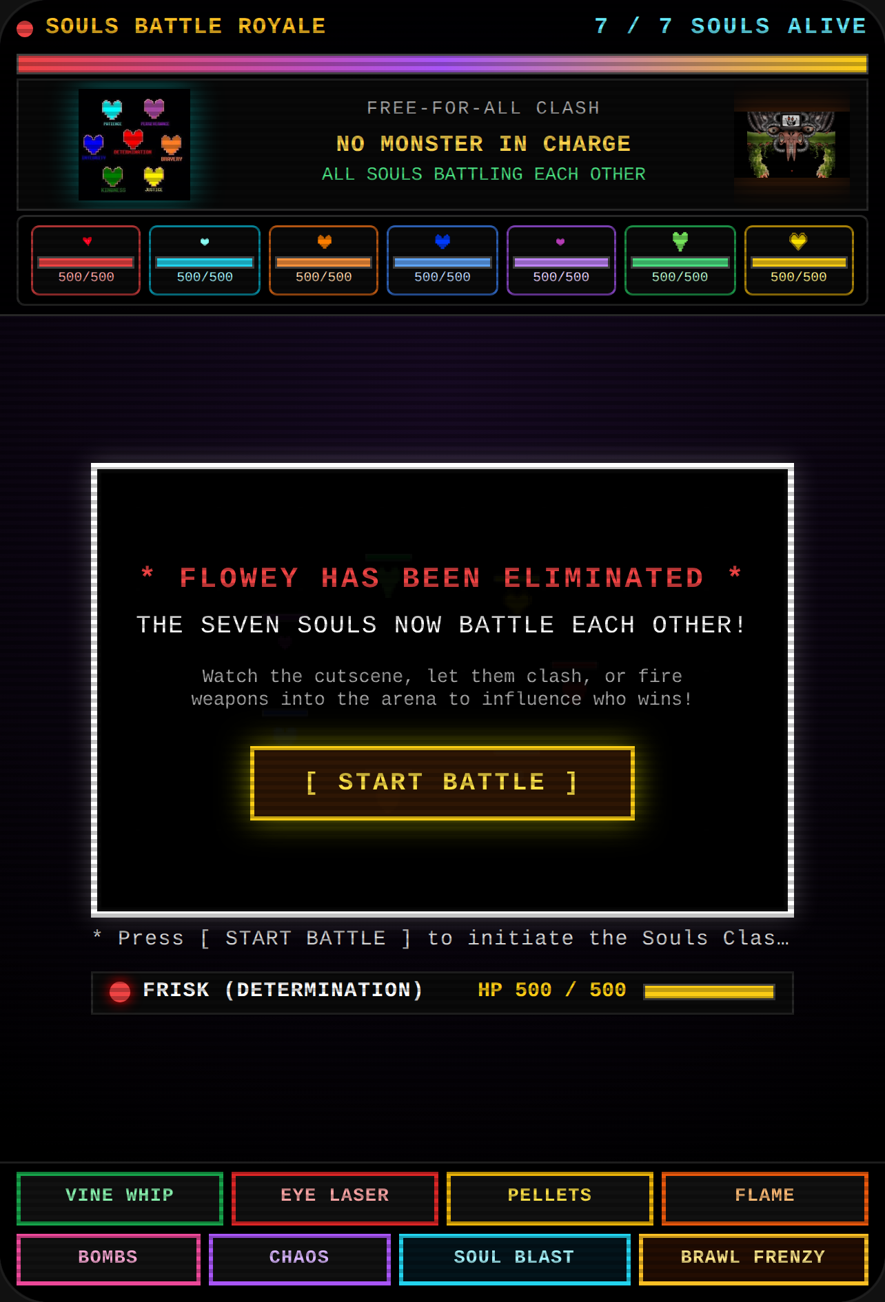 Undertale: Souls Battle Royale cover