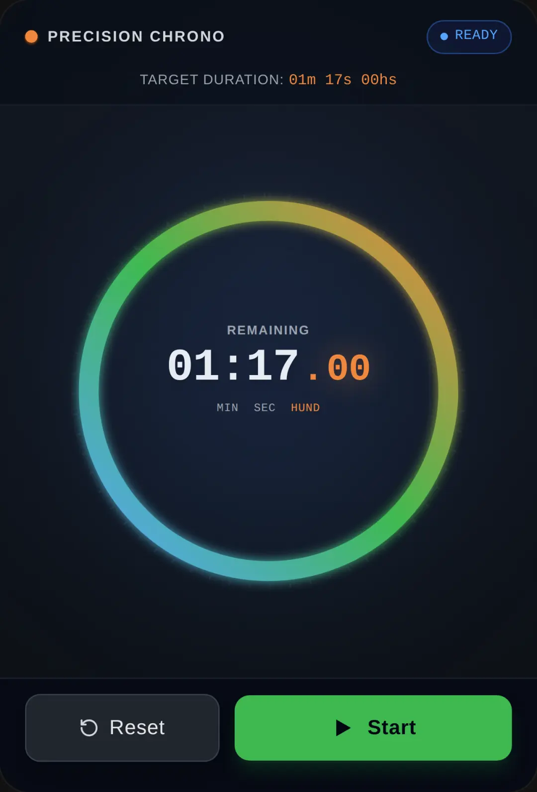 Precision Chrono Timer cover