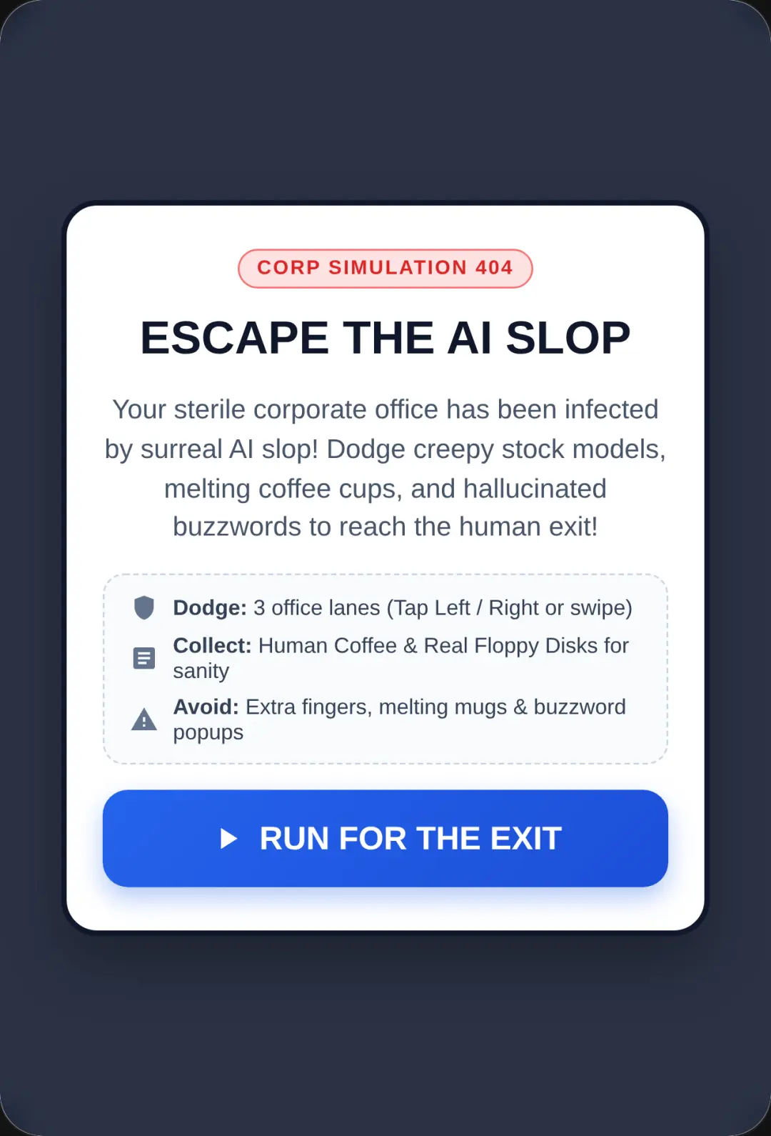 Escape AI Slop cover