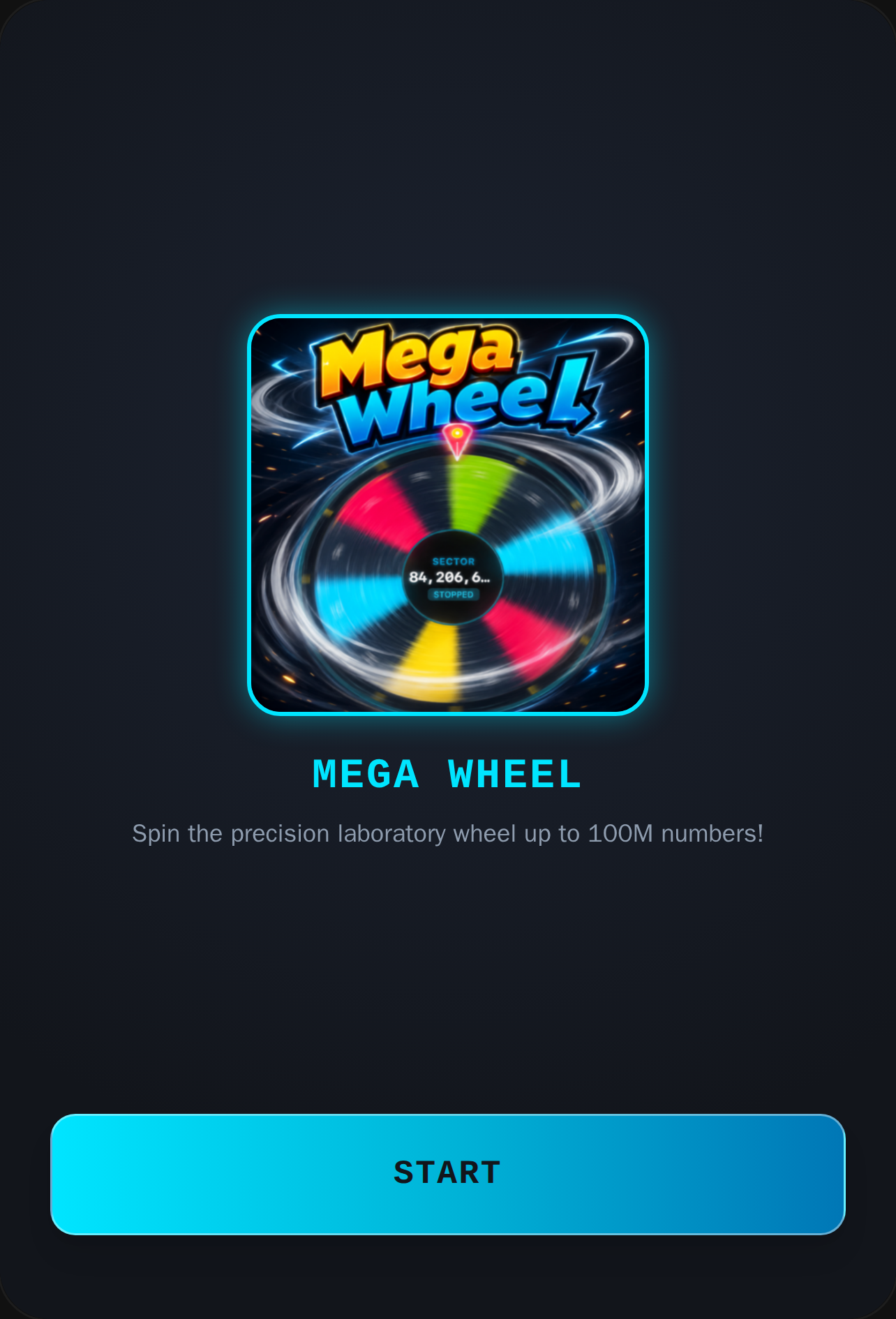 Mega Wheel 100M - Precision Laboratory cover