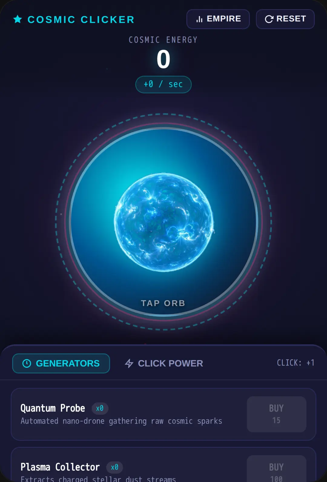 Cosmic Clicker cover