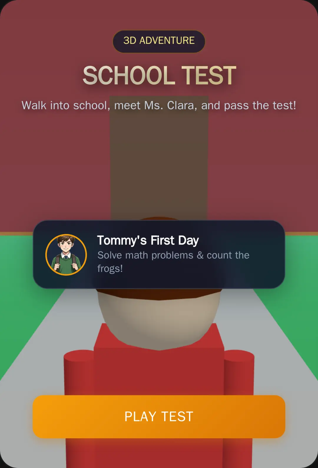 School Test 3D cover