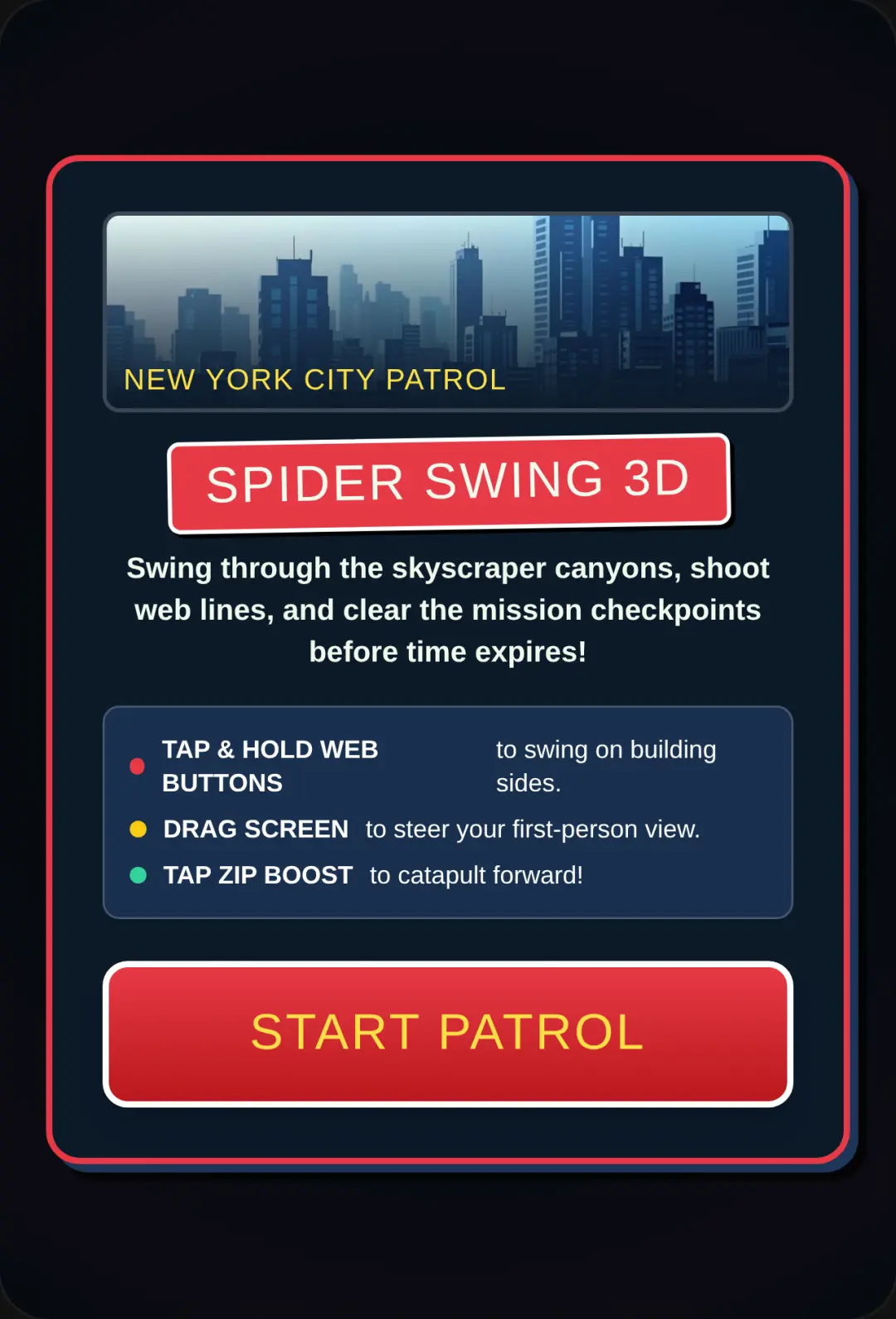 Spider-Man Web Swing 3D cover