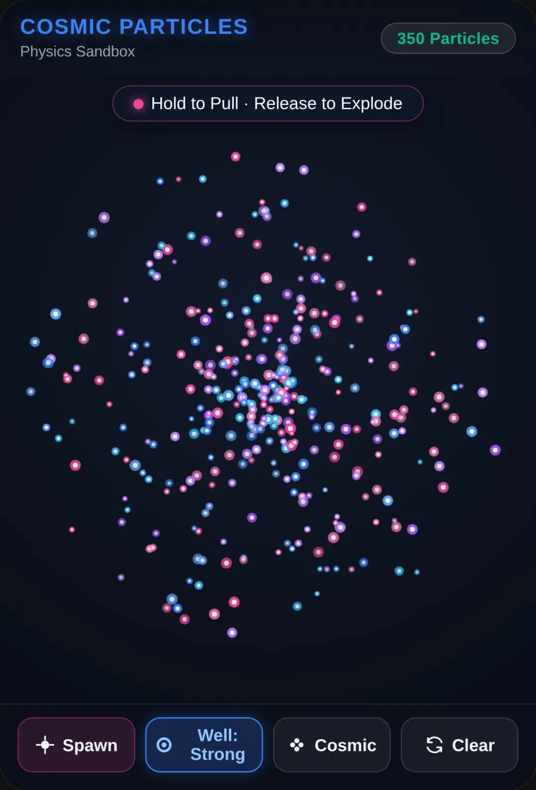 Cosmic Particles cover