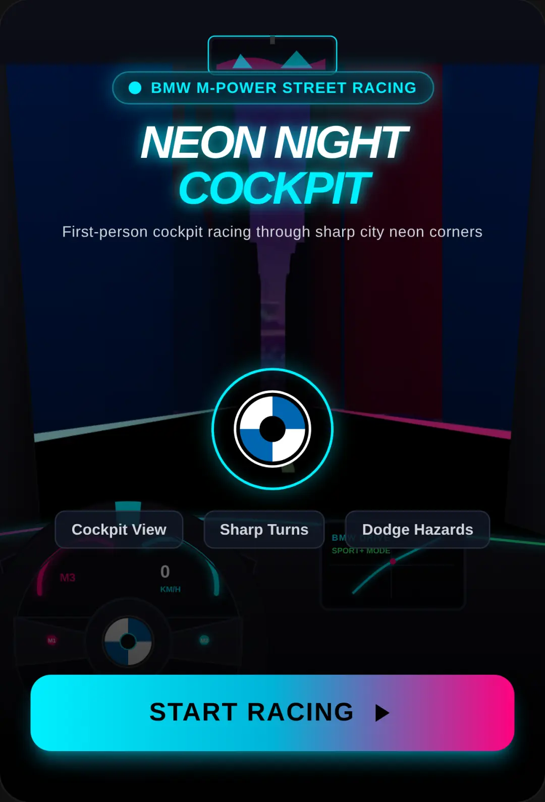BMW Neon Night Racer cover