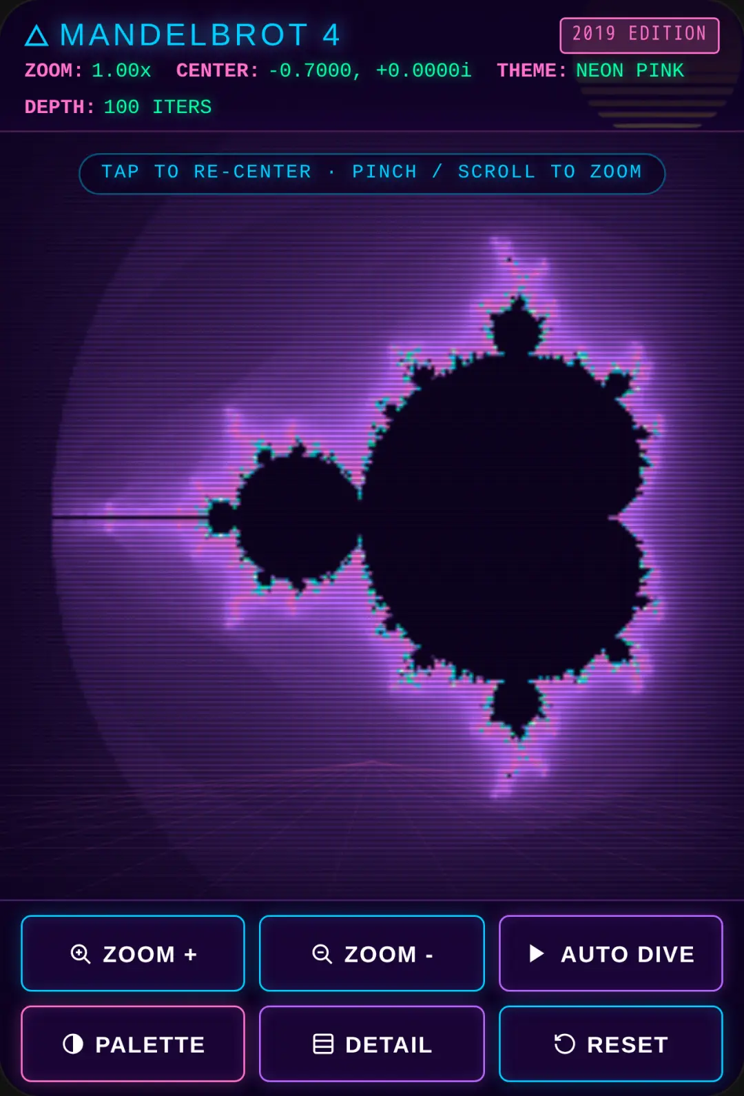 Mandelbrot Zoomer 4 (2019) cover