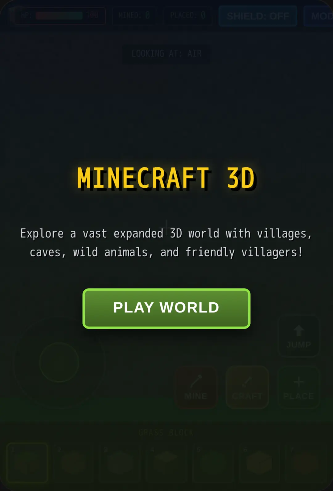 Minecraft classic cover