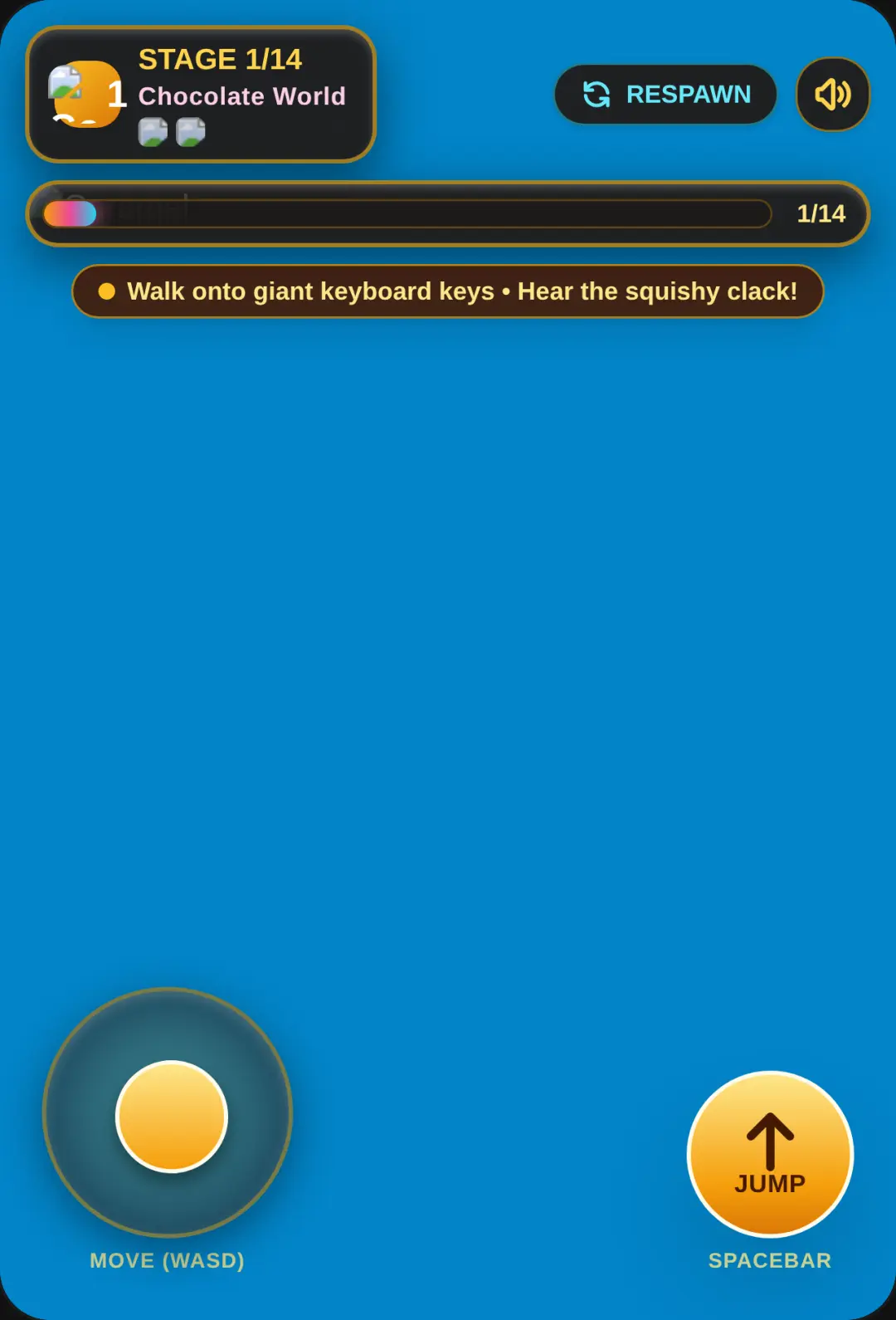 Chocolate & Candy Keyboard Escape Obby❤️✨💝🤭 hope you like it cover
