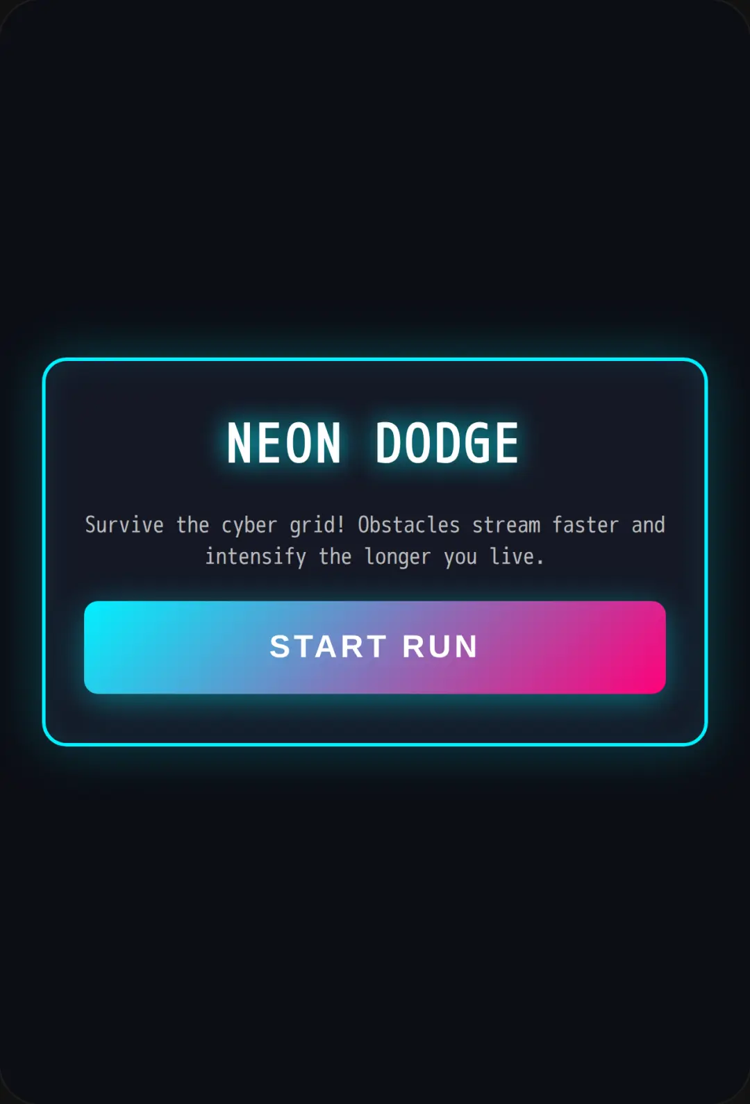 Neon Dodge: Cyber Escape cover