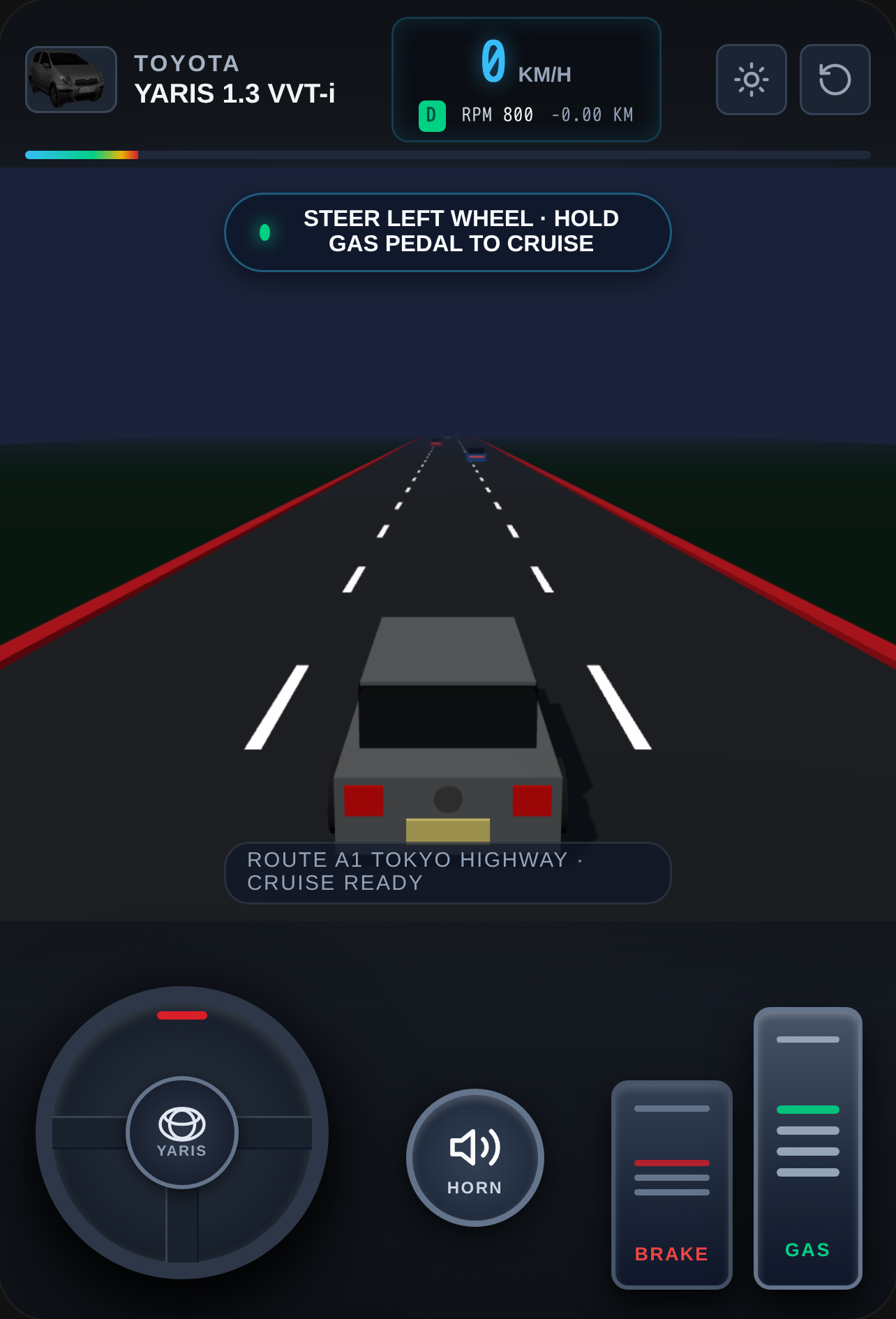 Toyota Yaris Simulator cover