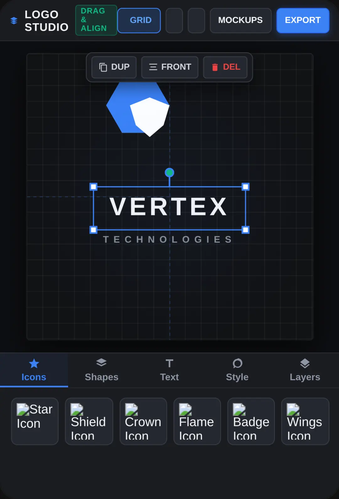 Create Logo Brand cover