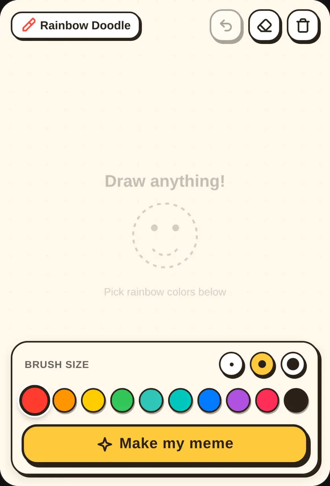 Rainbow Meme Doodle cover
