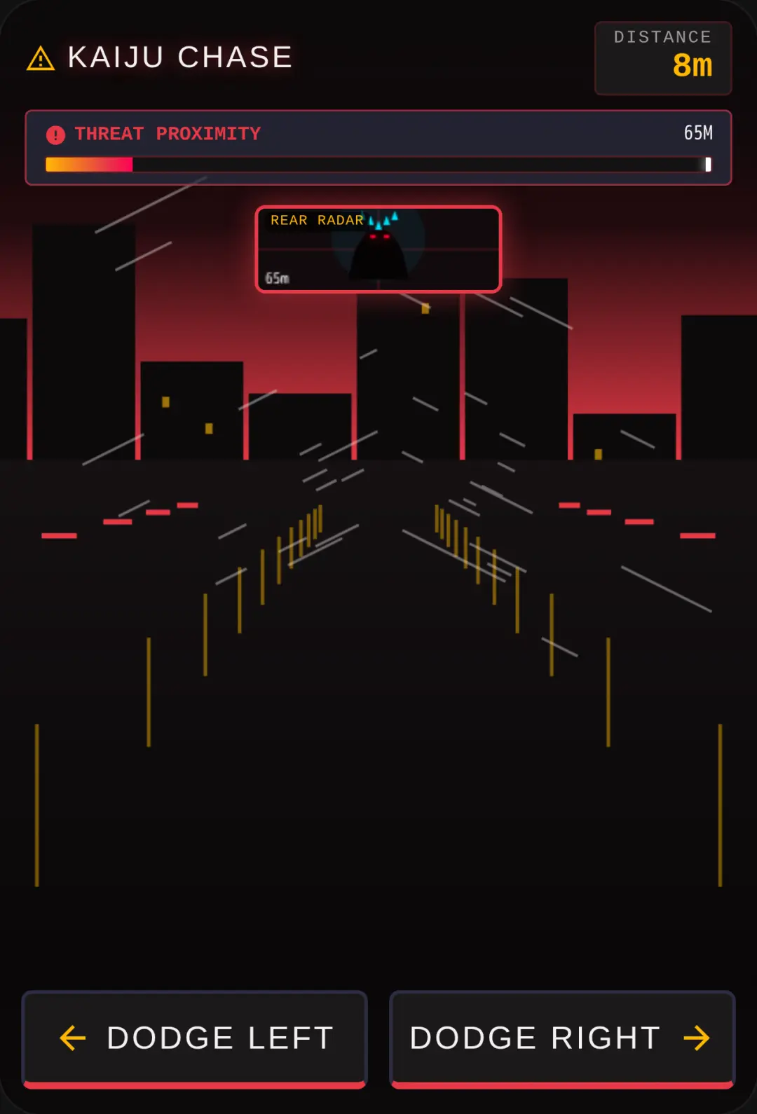 Godzilla Chase: First-Person Escape cover