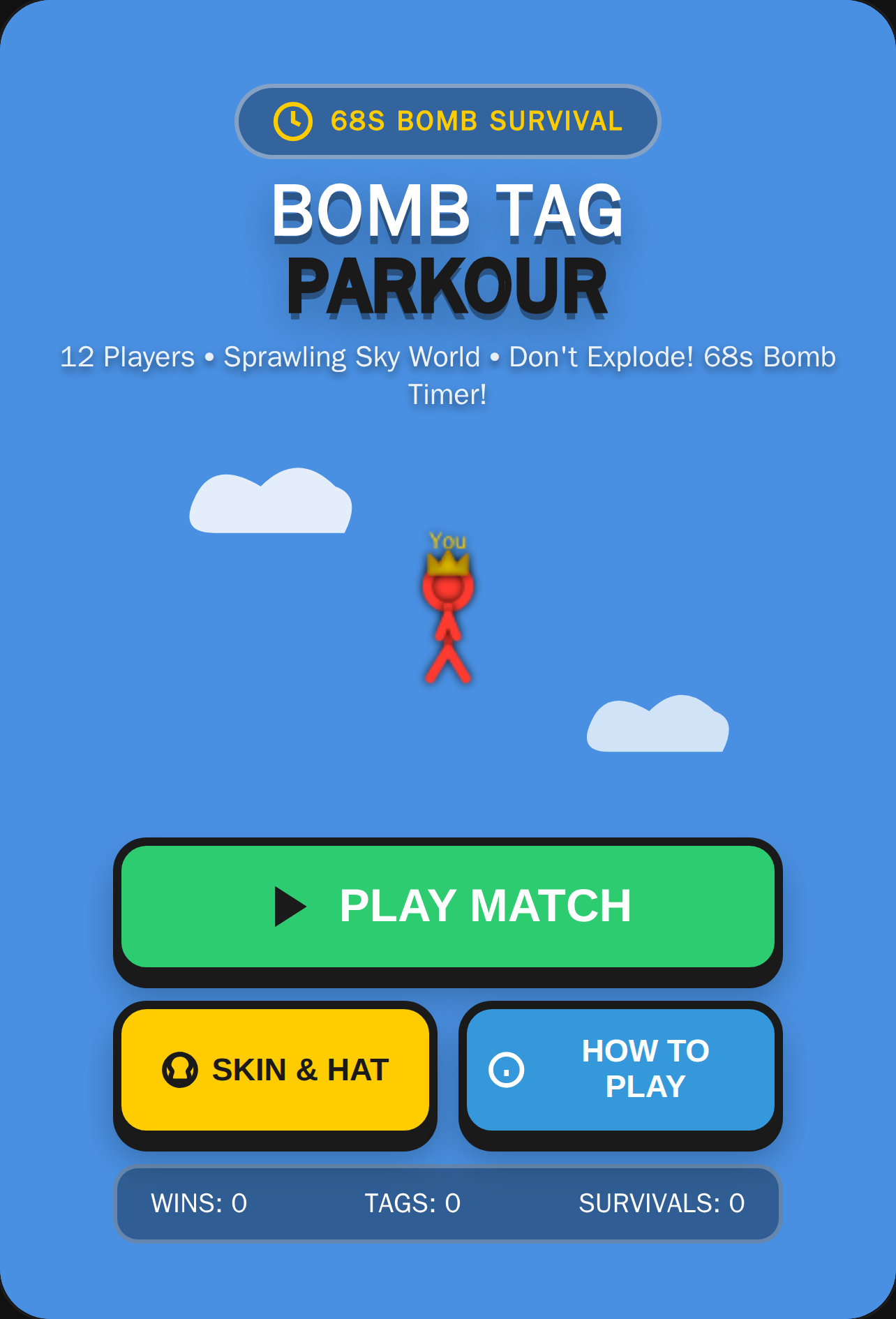 Bomb Tag: Skybound Parkour