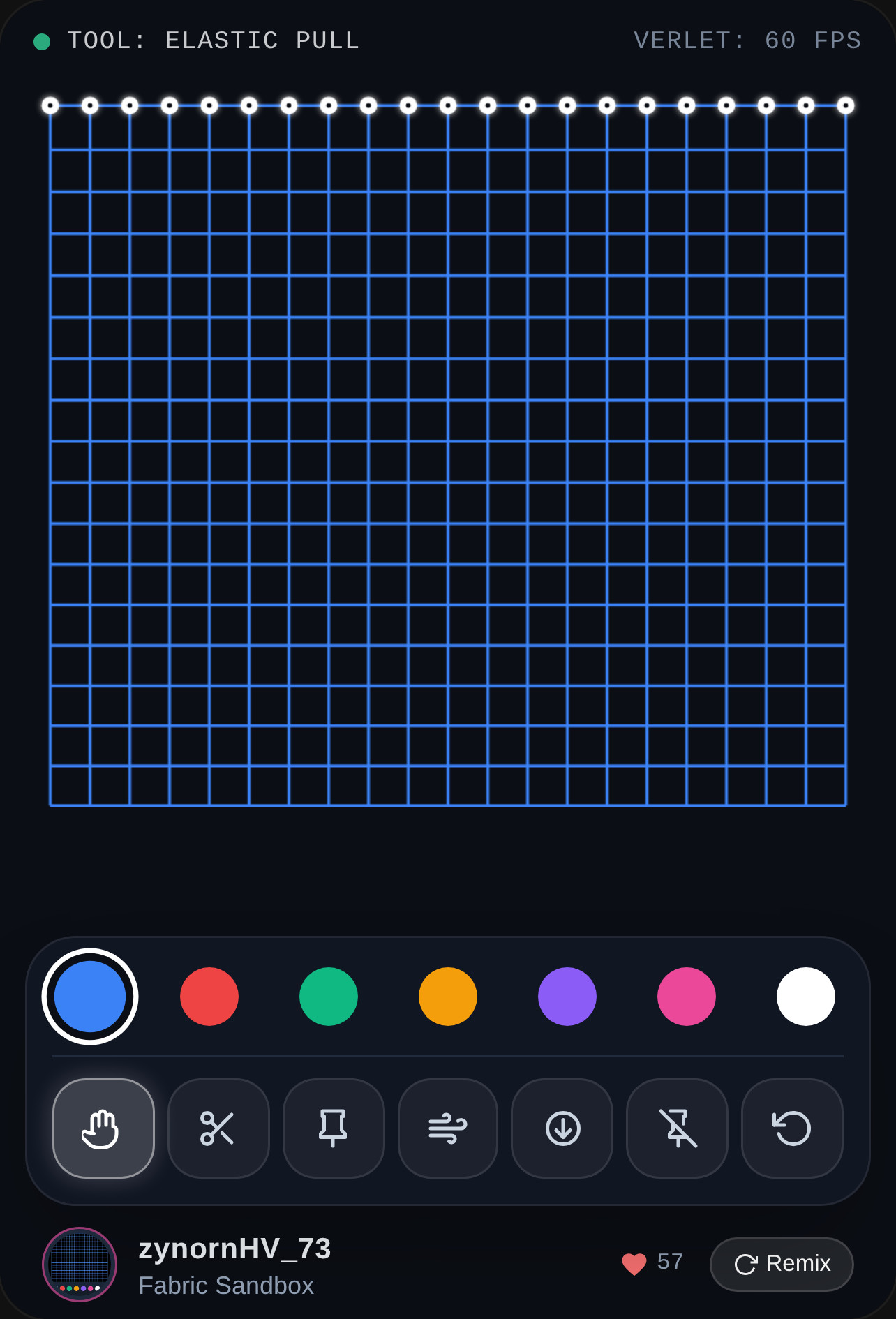 Fabric Sandbox - Elastic Grid Simulation cover