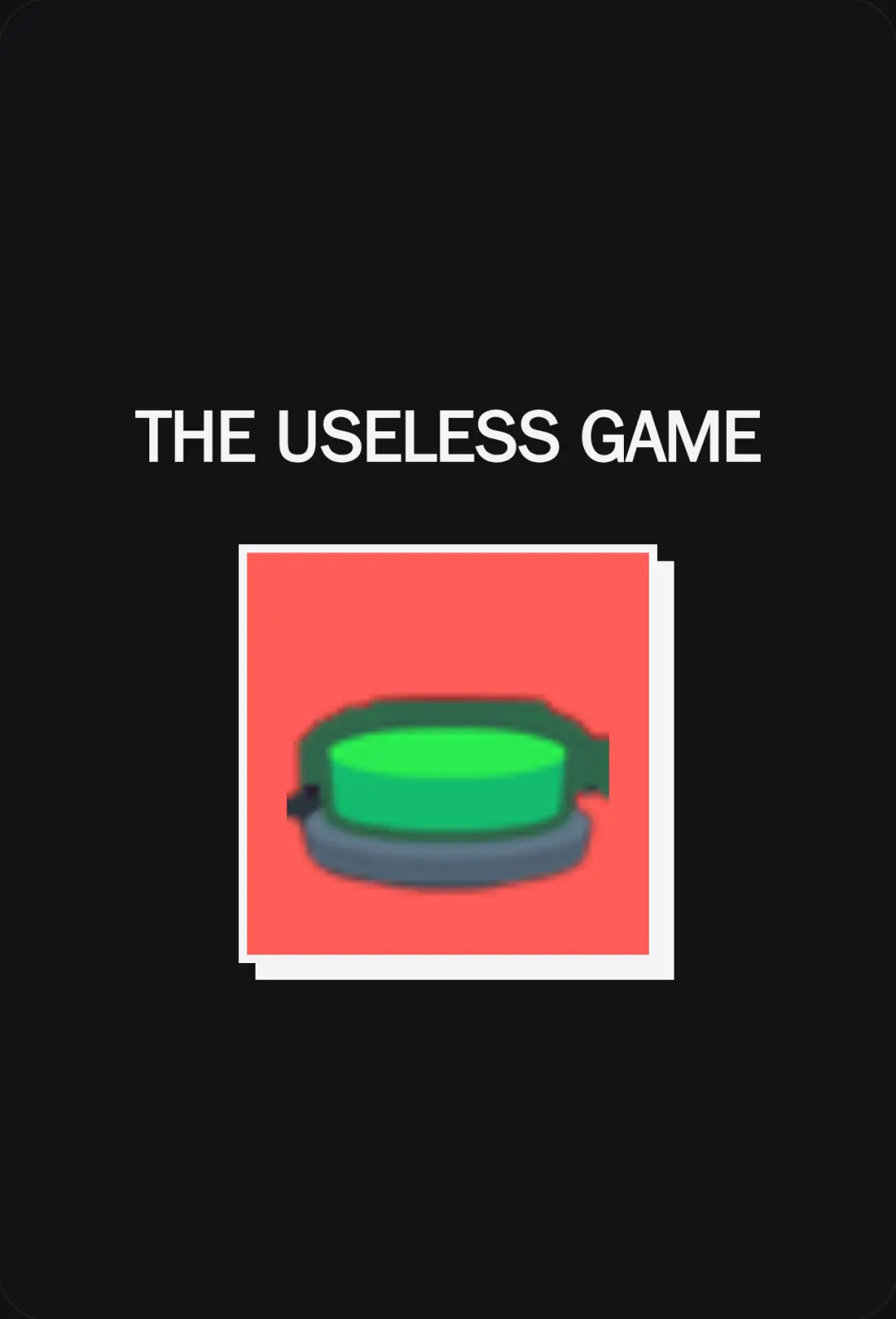 The Useless Game cover