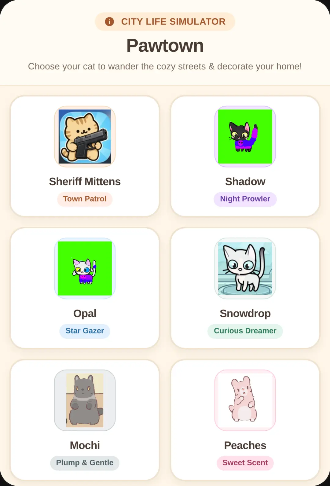 Pawtown: Cozy Cat City cover