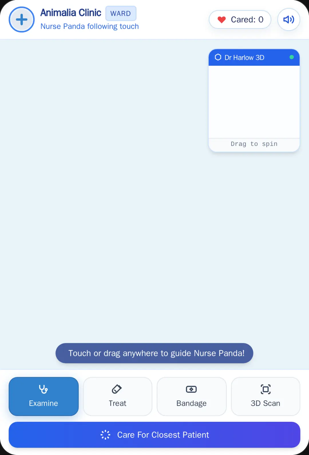 Animalia Hospital - Nurse Panda Finger Tracker cover