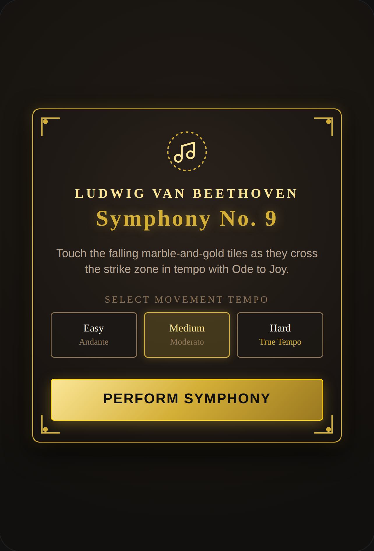 Symphony No. 9 — Classical Tiles cover