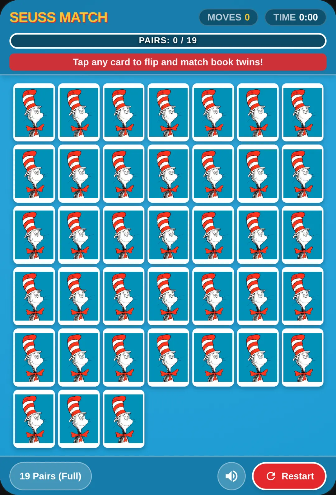 Dr. Seuss Memory Match cover
