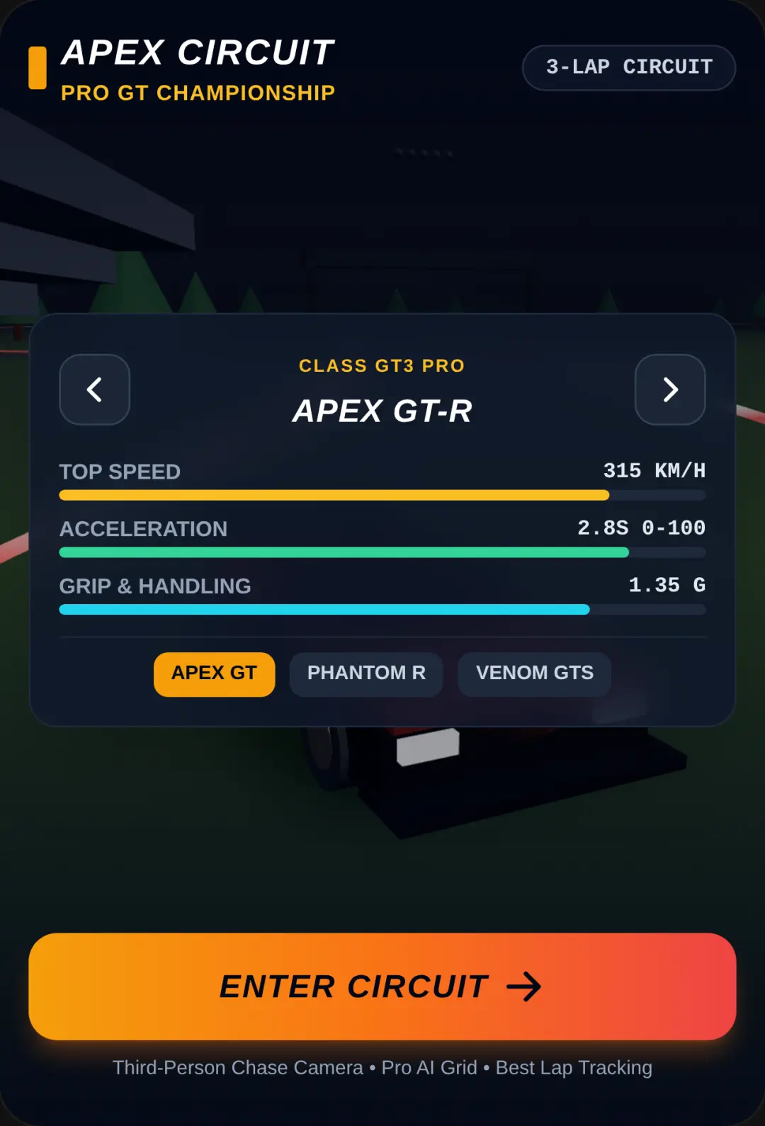 Apex Circuit: Realistic GT Racing cover