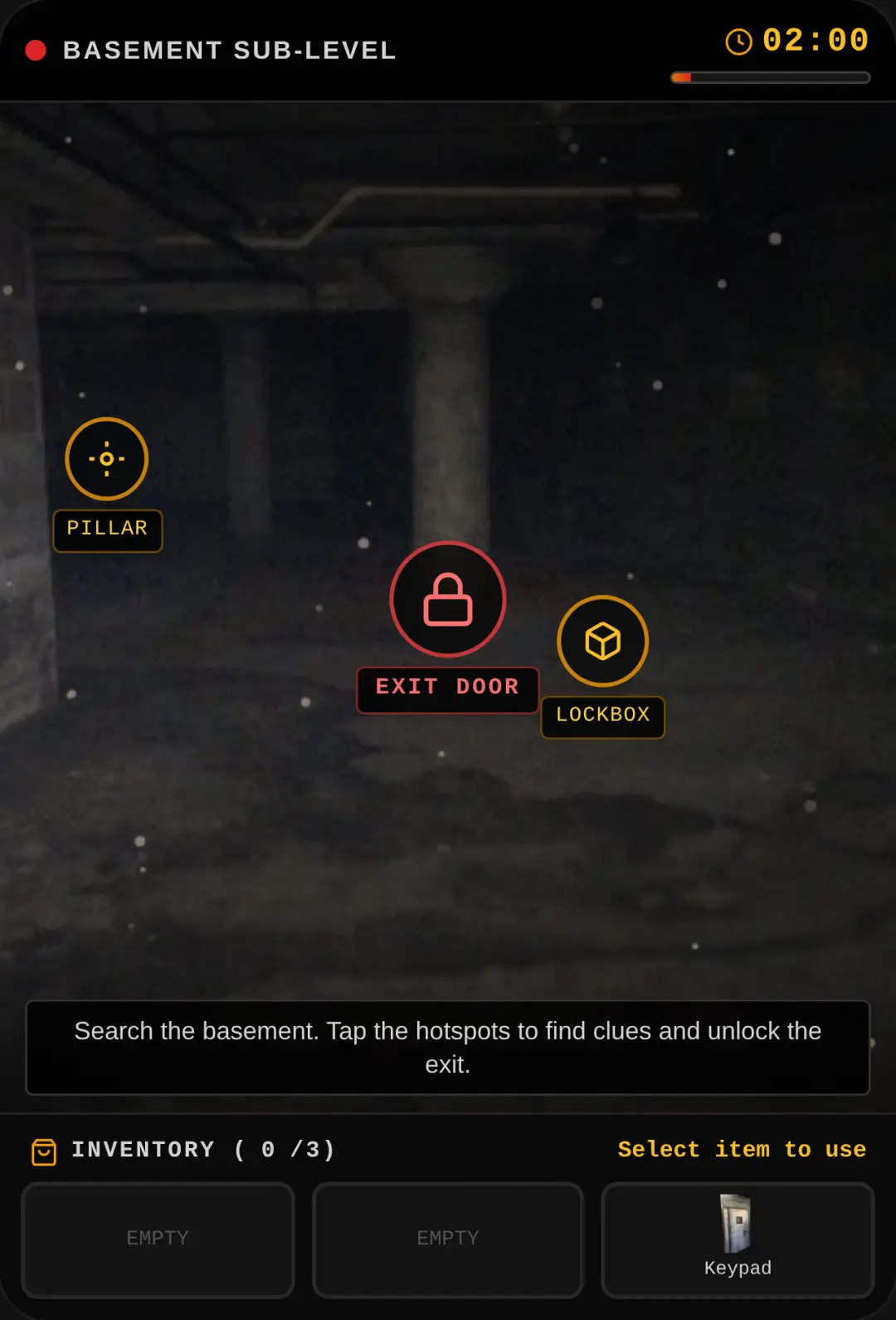 Basement Descent: Horror Escape cover