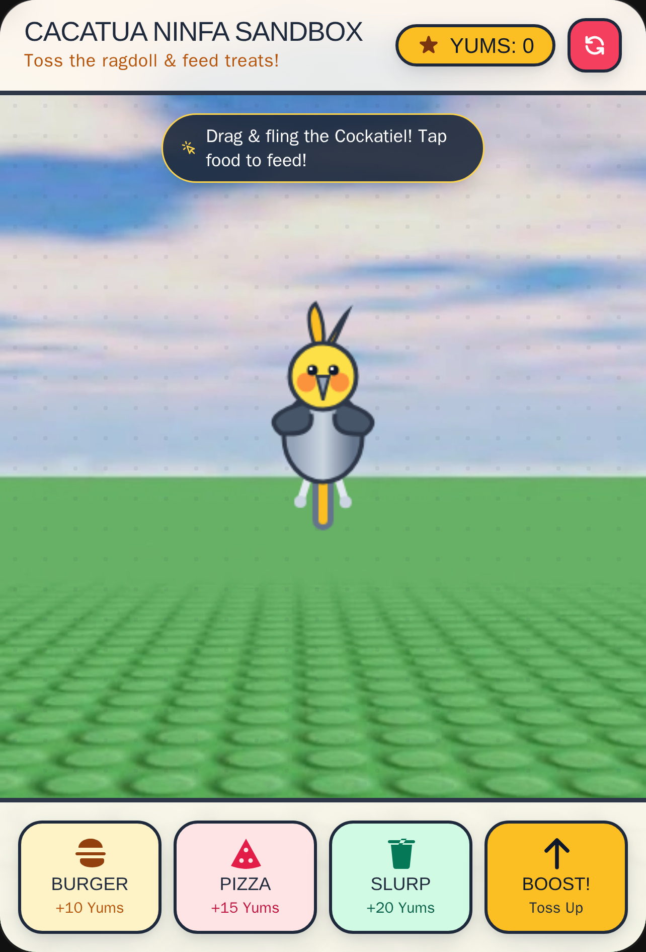 Cockatiel Ragdoll Sandbox cover