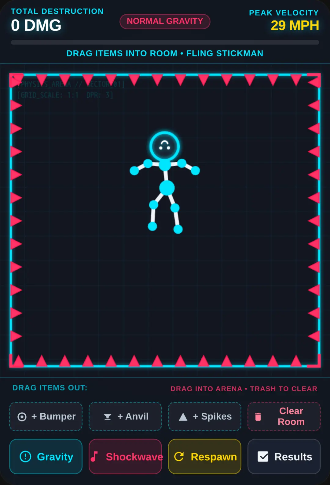 Ragdoll Stickman Destruction cover