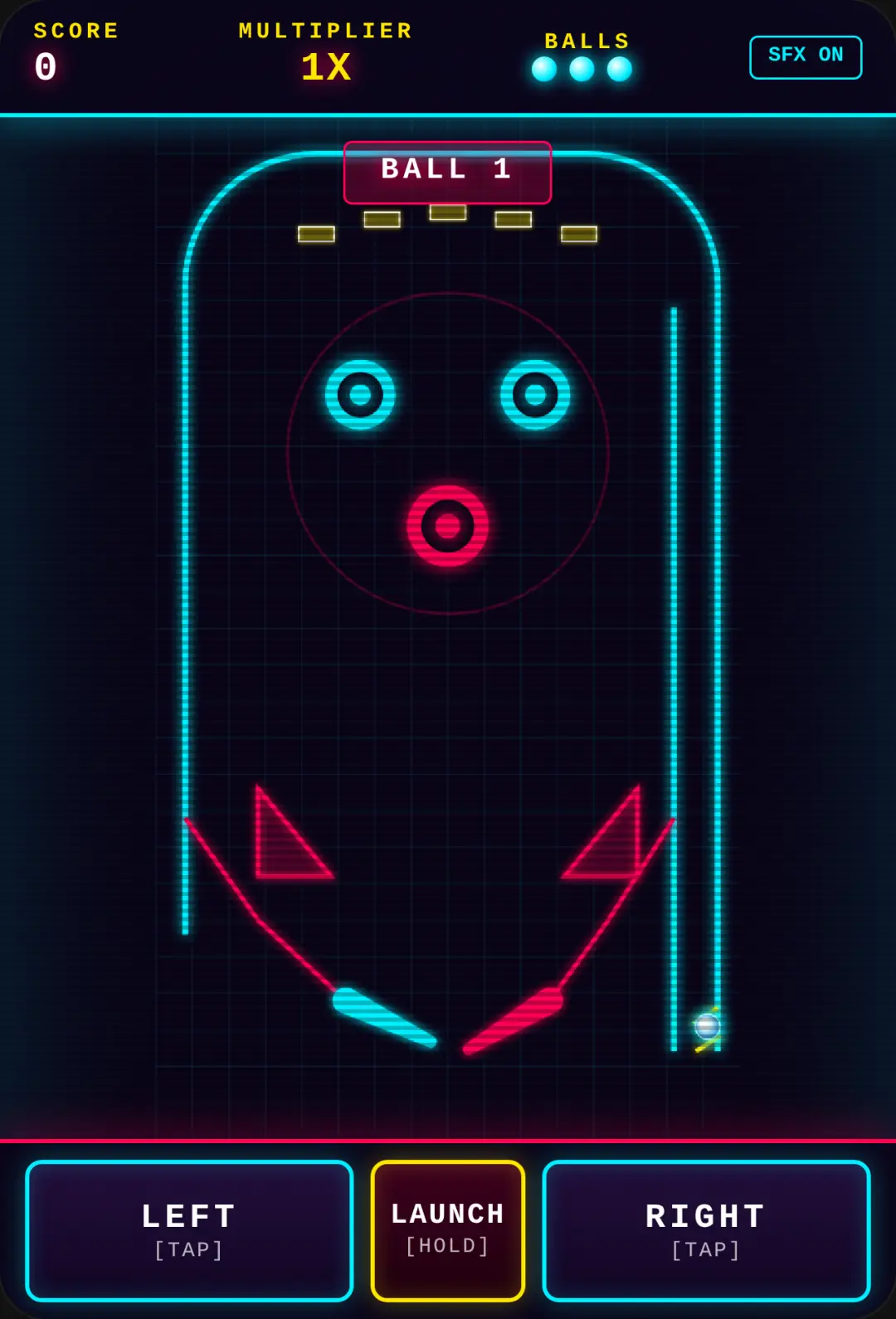 Neon Retro Pinball Arcade cover