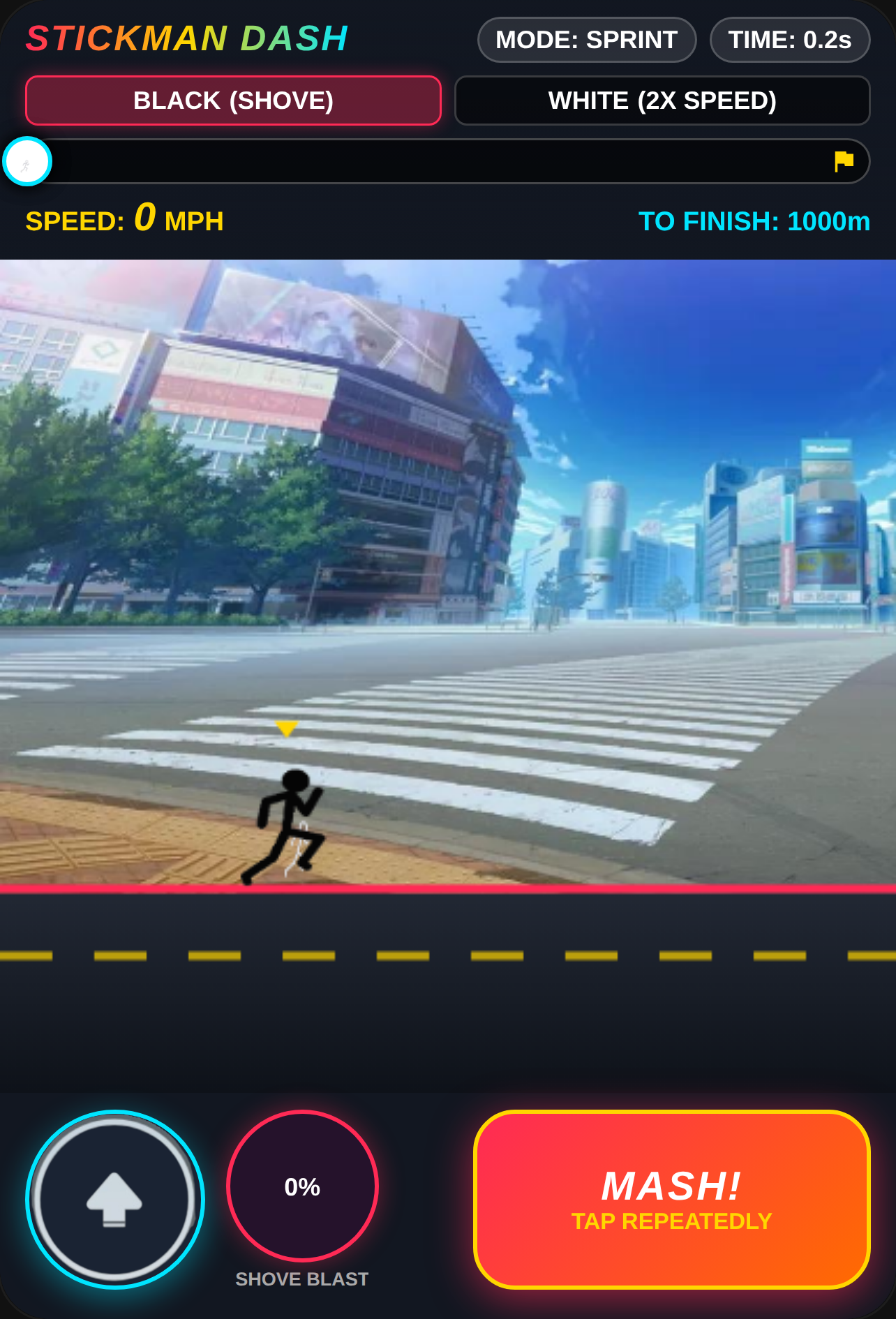 Stickman Urban Dash cover