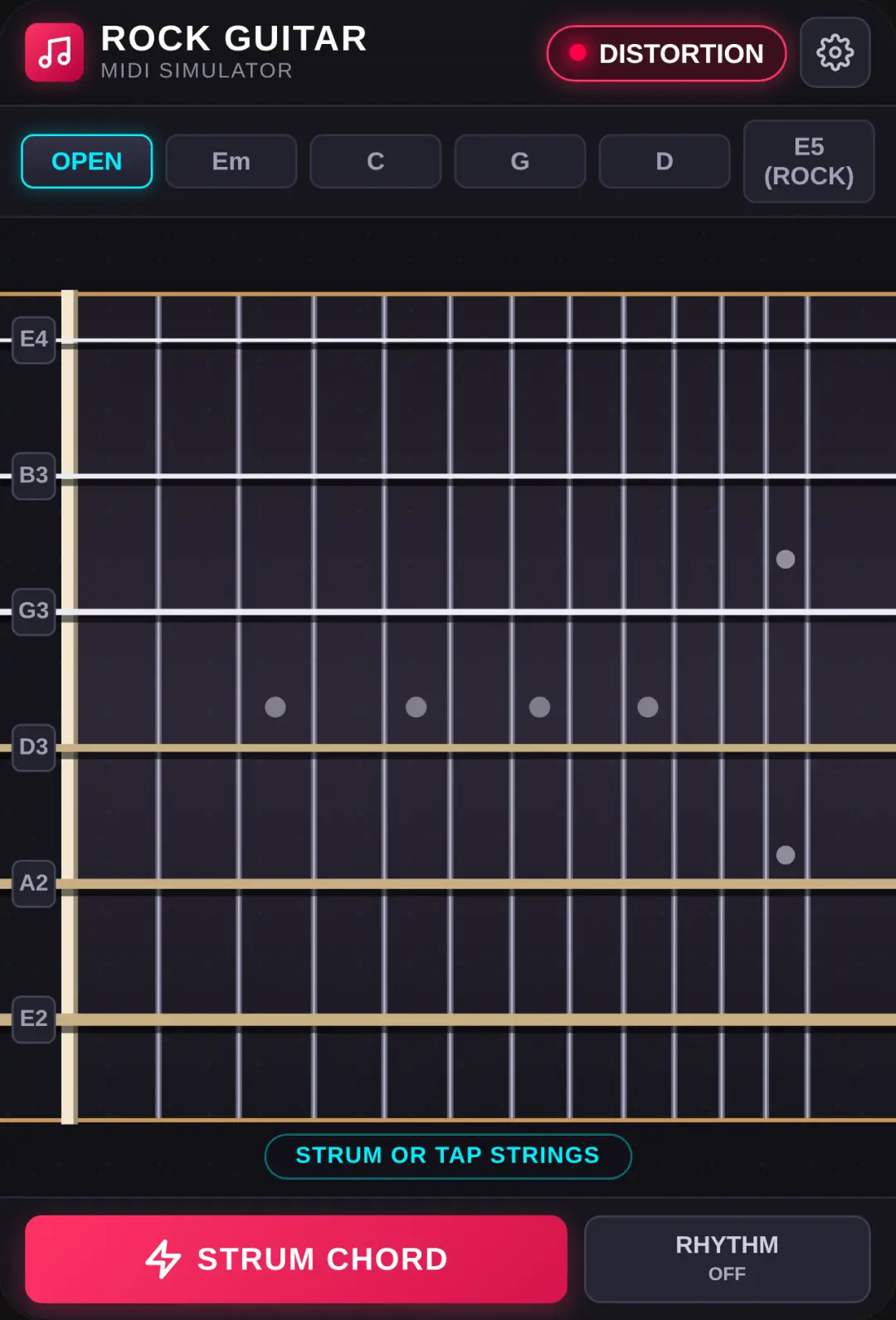 Virtual Guitar Simulator cover