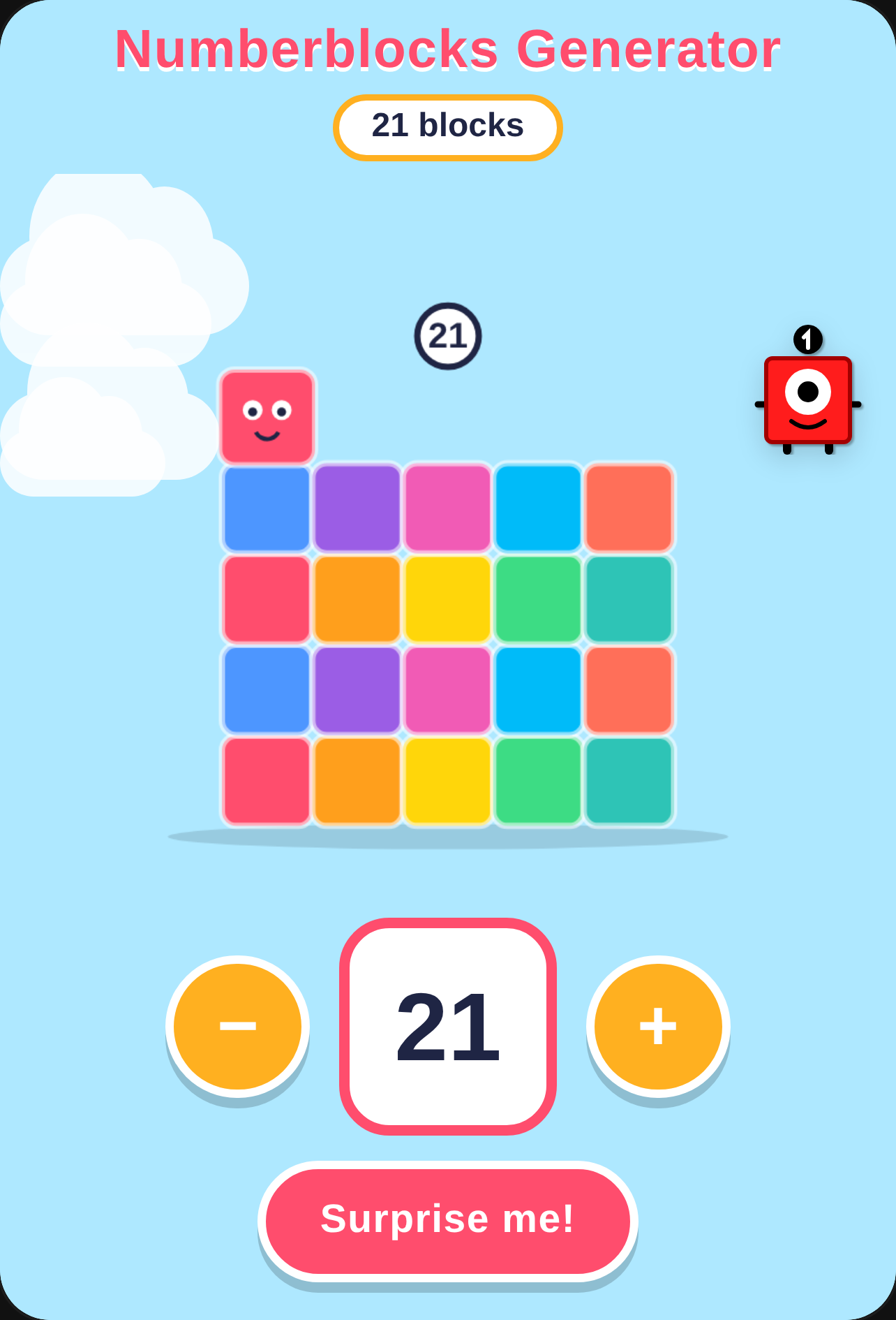 Numberblocks Generator cover