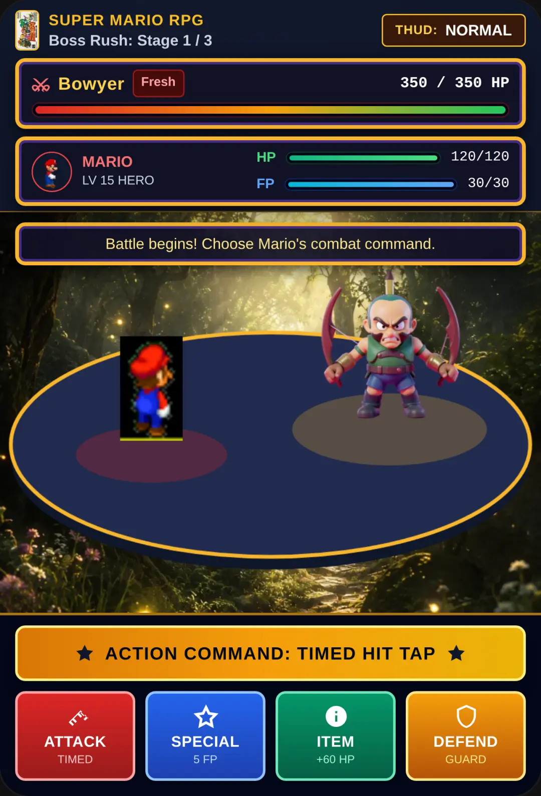 Super Mario RPG - Boss Rush cover