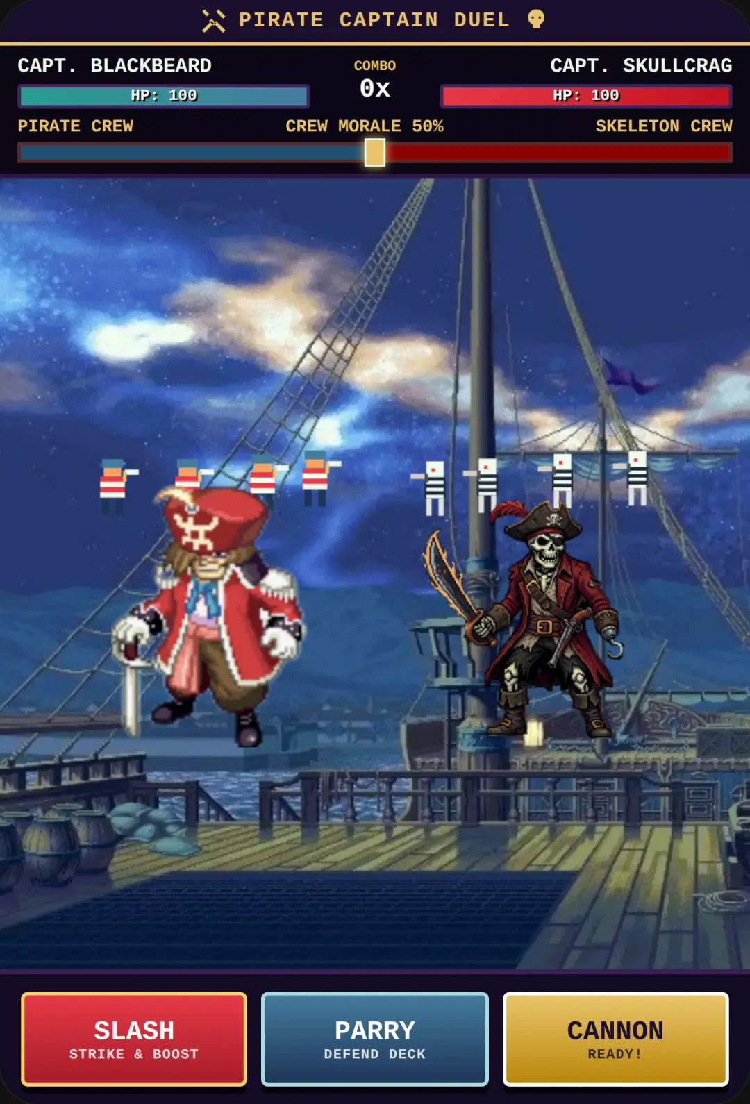 Pirate Duel: Curse of the Skeleton Crew by N cover
