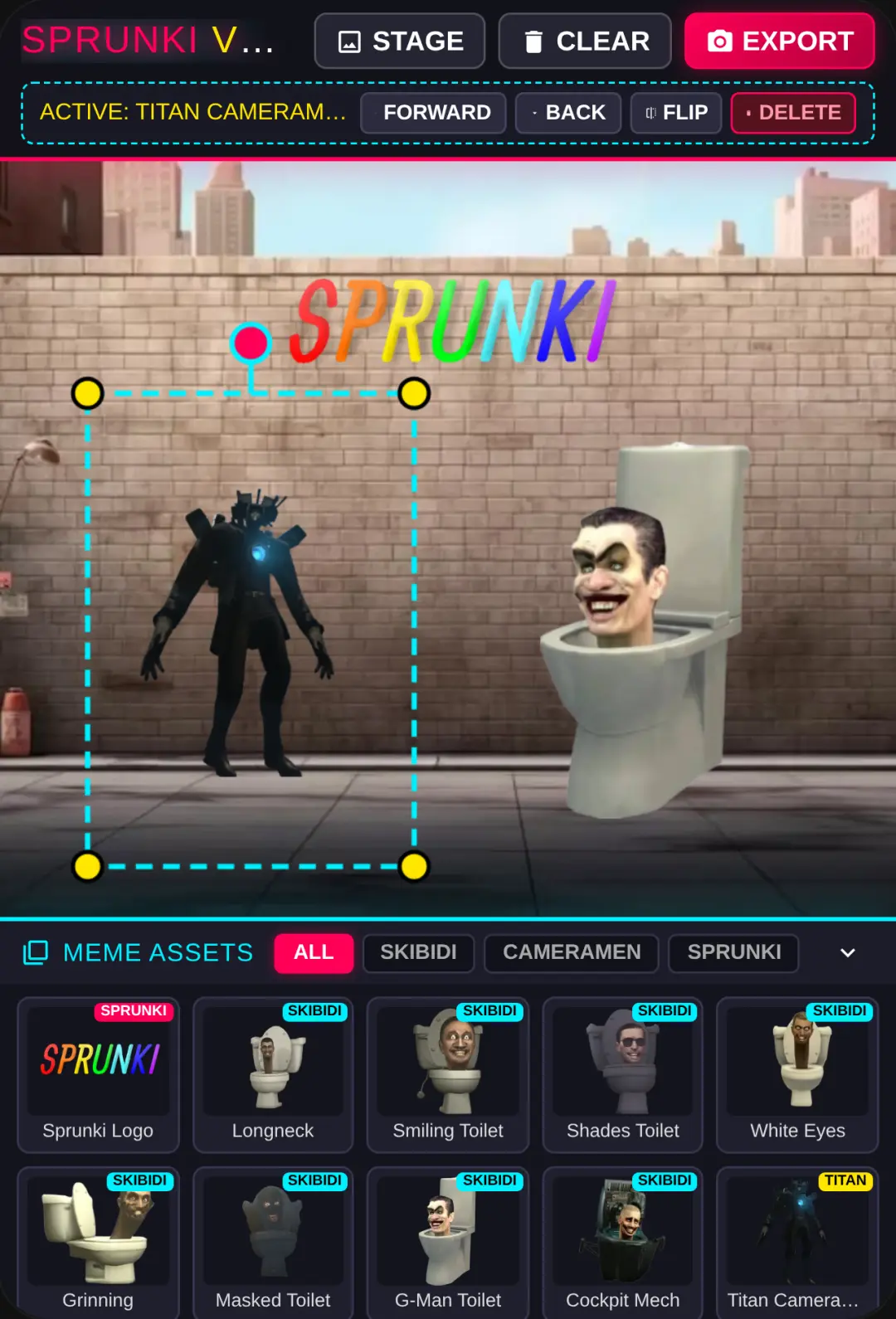 Sprunki vs Skibidi Toilet Edits Funk cover
